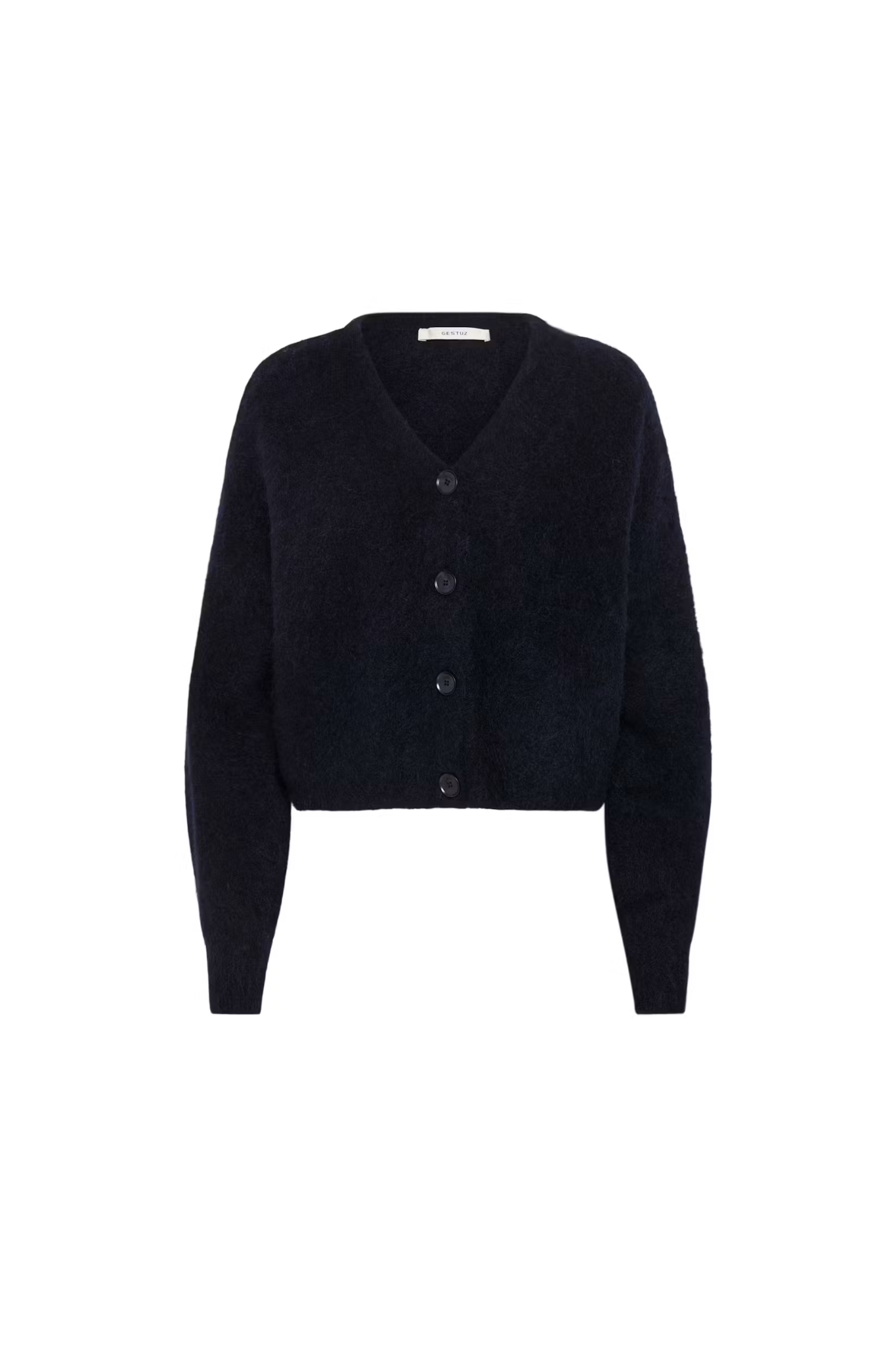 DEBBIE V CARDIGAN - NAVY MELANGE
