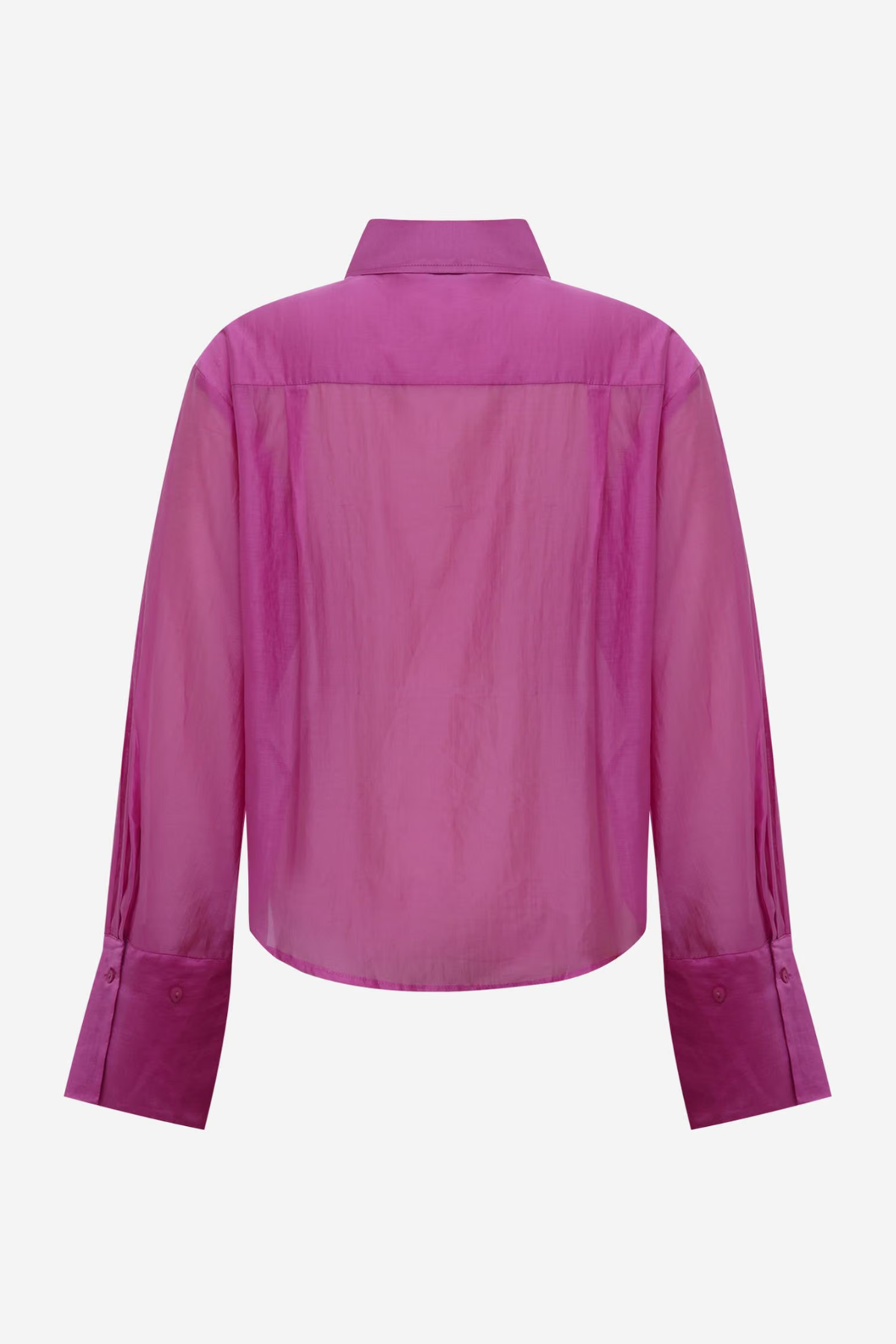 CHEMISE MANCHES LONGUES WEB - ŒILLET ROSE