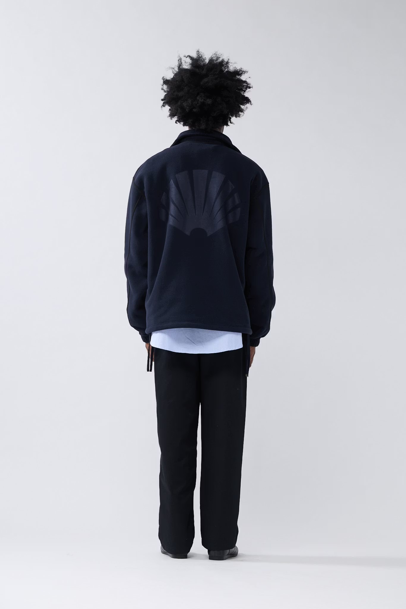 FLEECE ZIP- UP JACKET - NIGHT