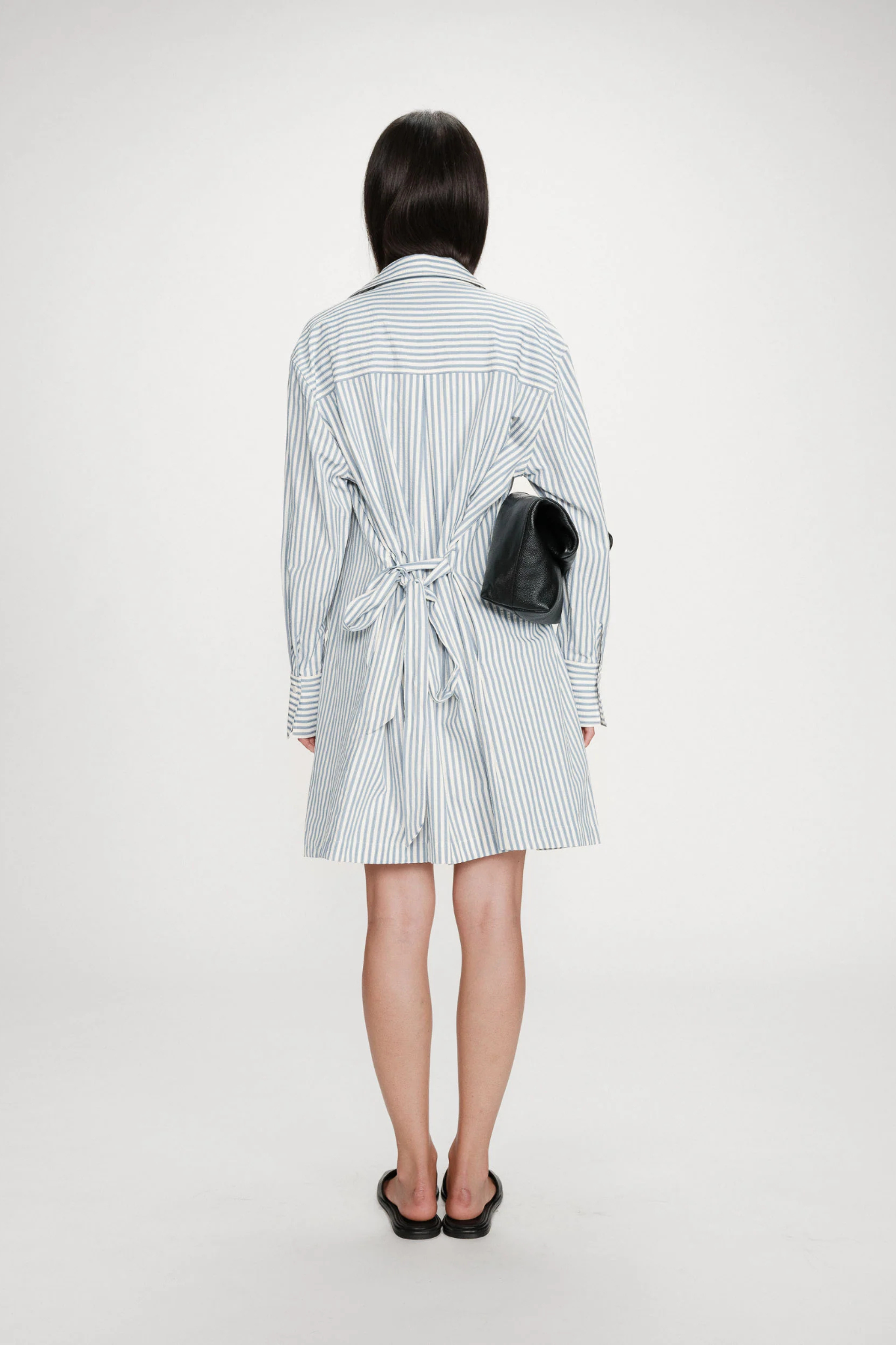 VISERY SHORT DRESS - BLUEBERRY