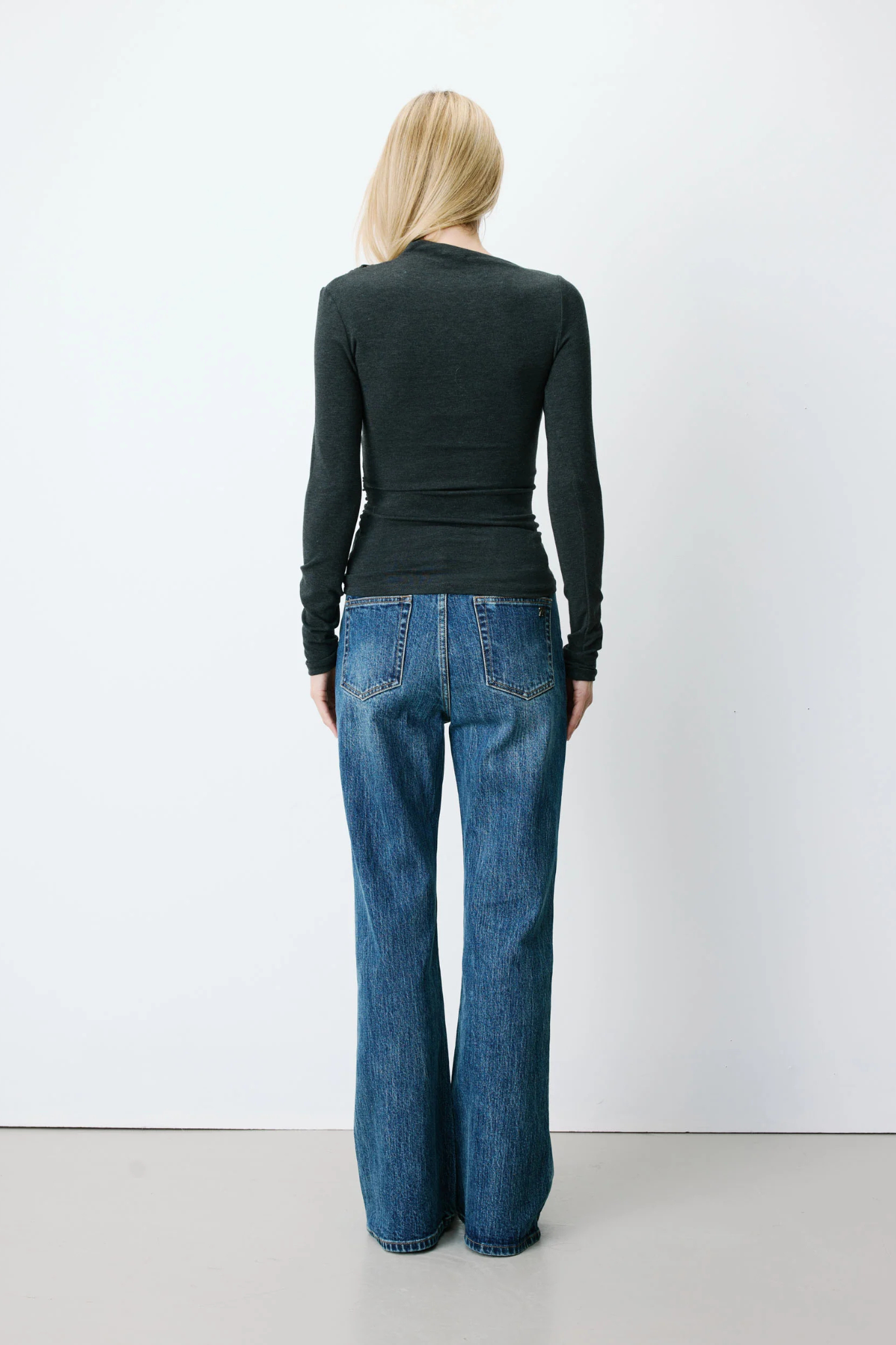 AURYGNY TOP - ANTHRACITE