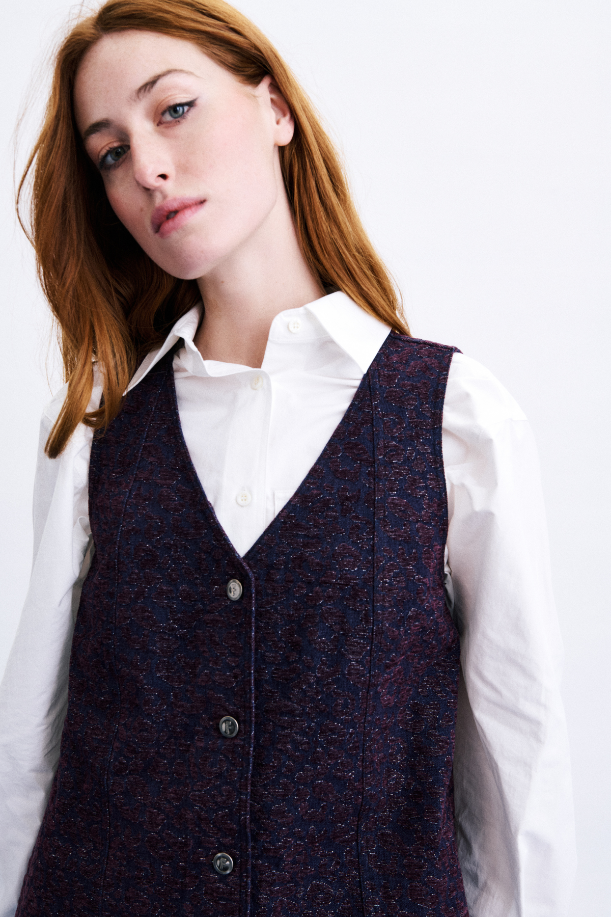 SEOCHON DRESS - BORDEAUX