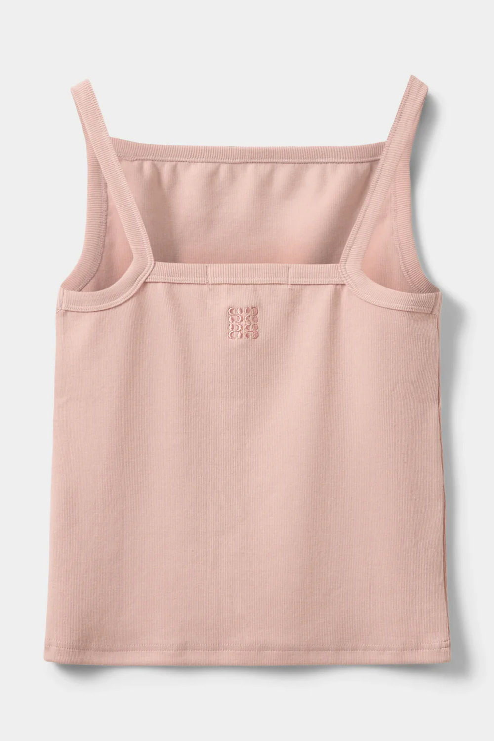 BREE RIB TANK TOP - DUSTY ROSE