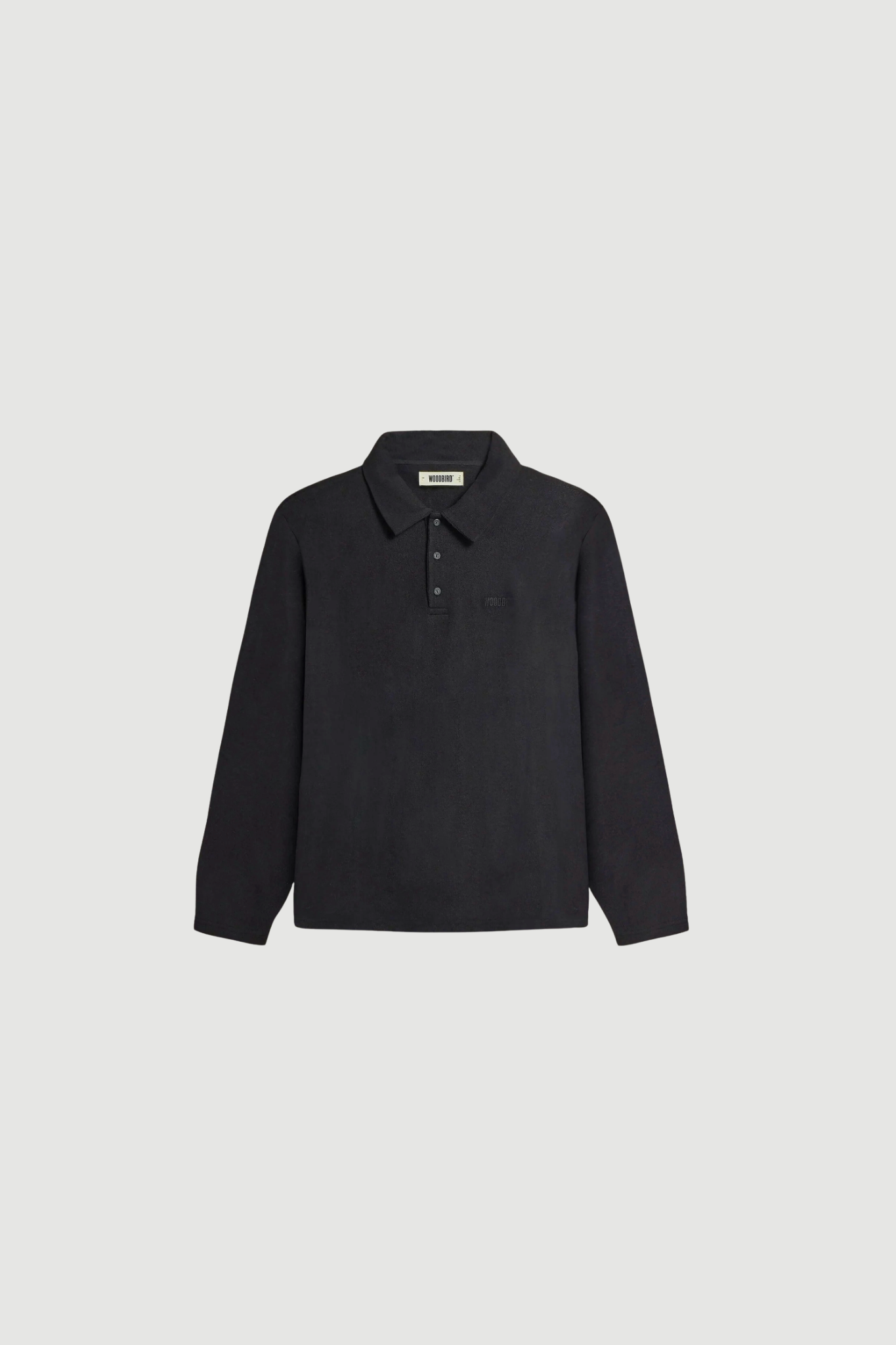 TOM KNITTED POLO - BLACK