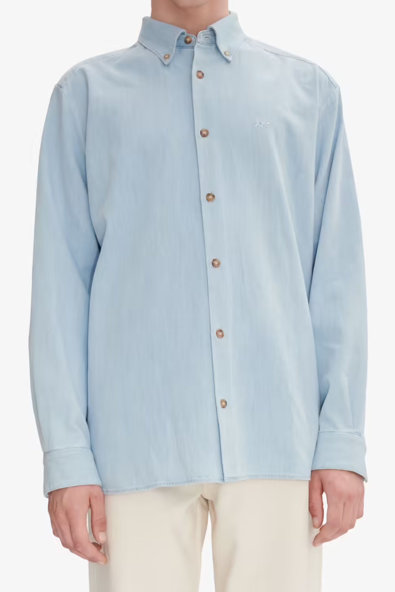 MATHIAS SHIRT - PALE BLUE