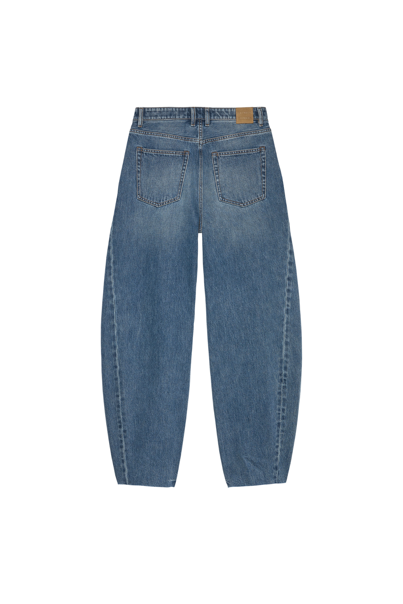 SUPER BARREL FIT JEANS - MEDIUM BLUE