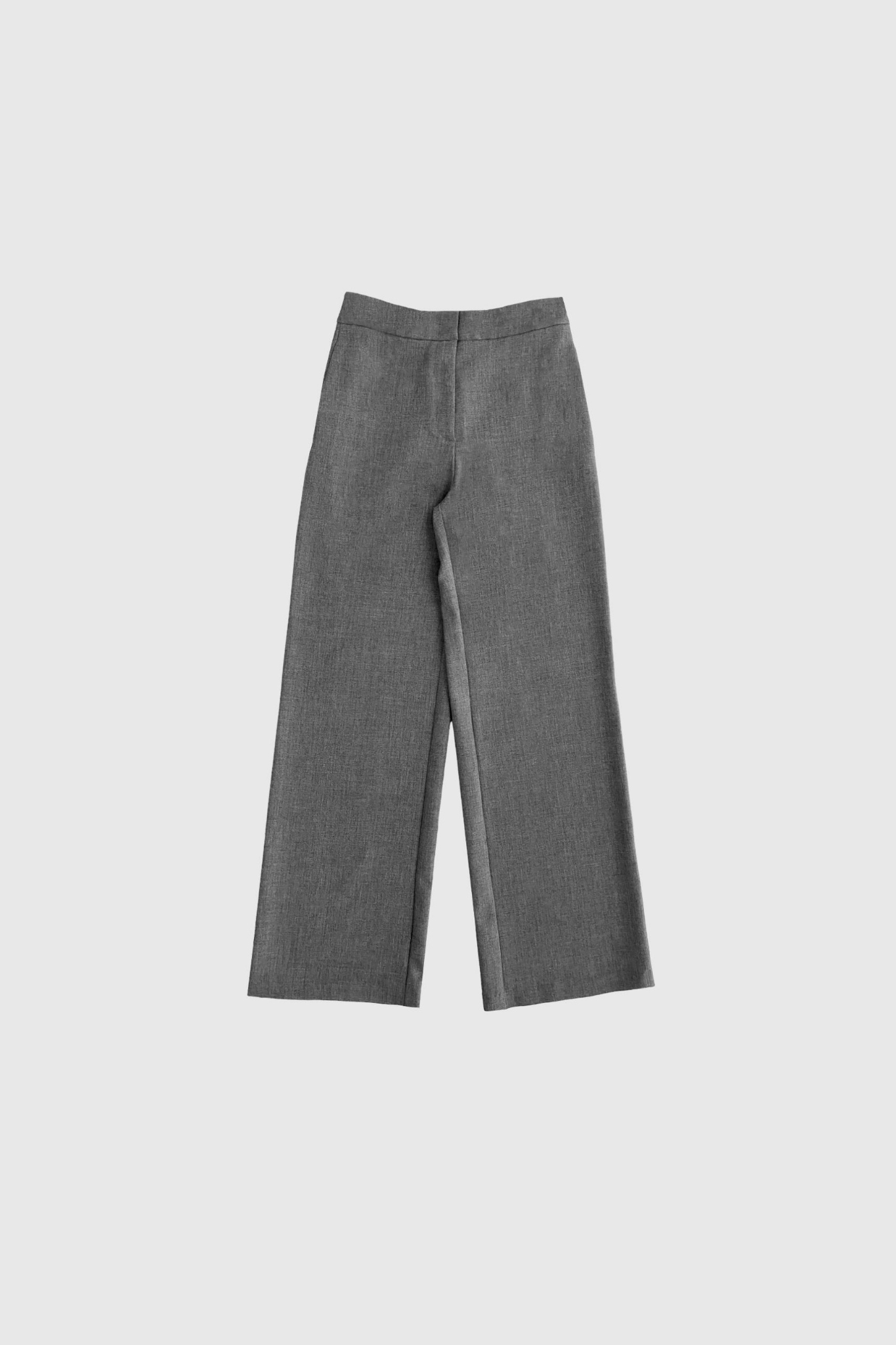 MARINA TAILORED PANT - MID GREY MELANGE