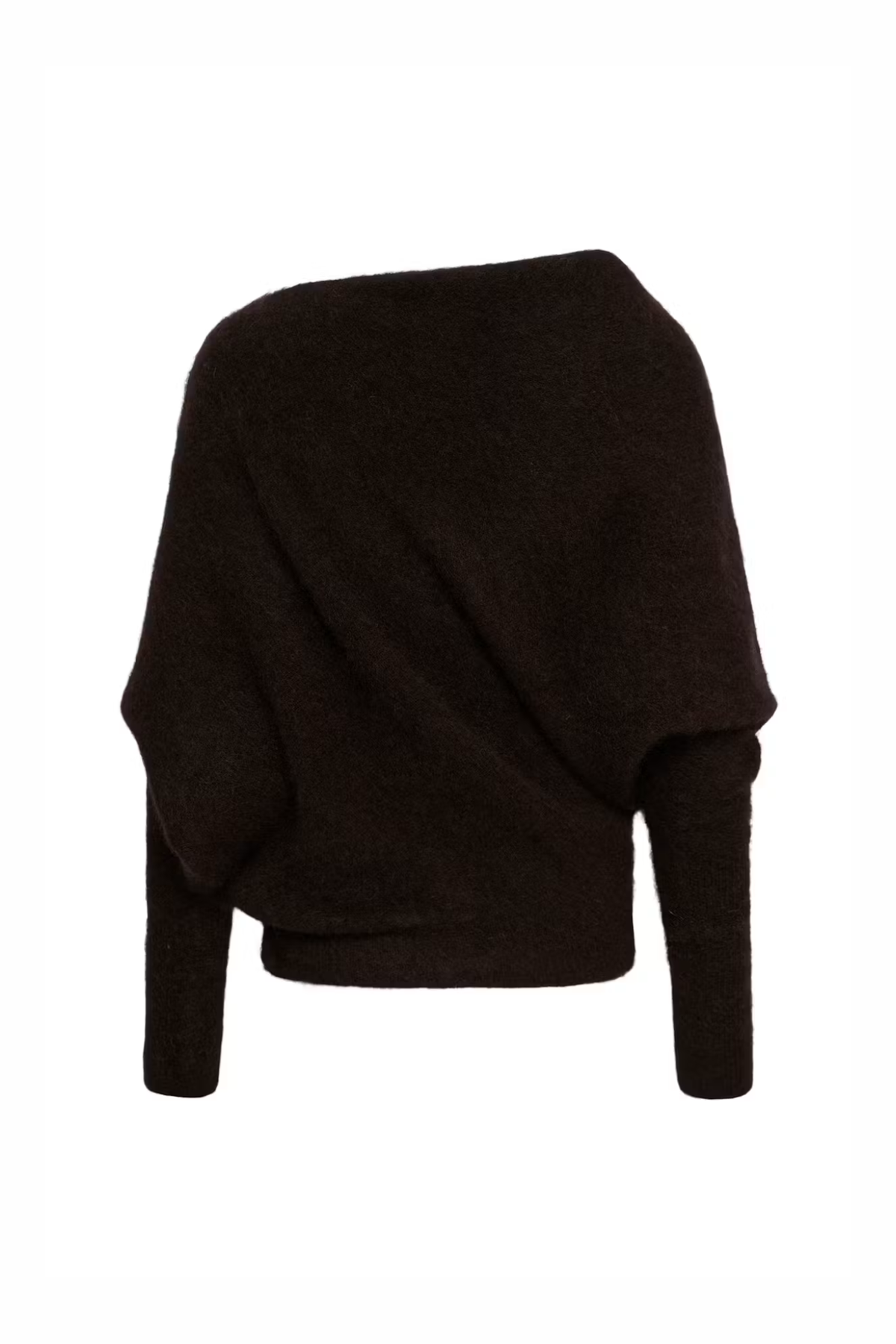DEBBIE DRAPE PULLOVER - GANACHE MELANGE
