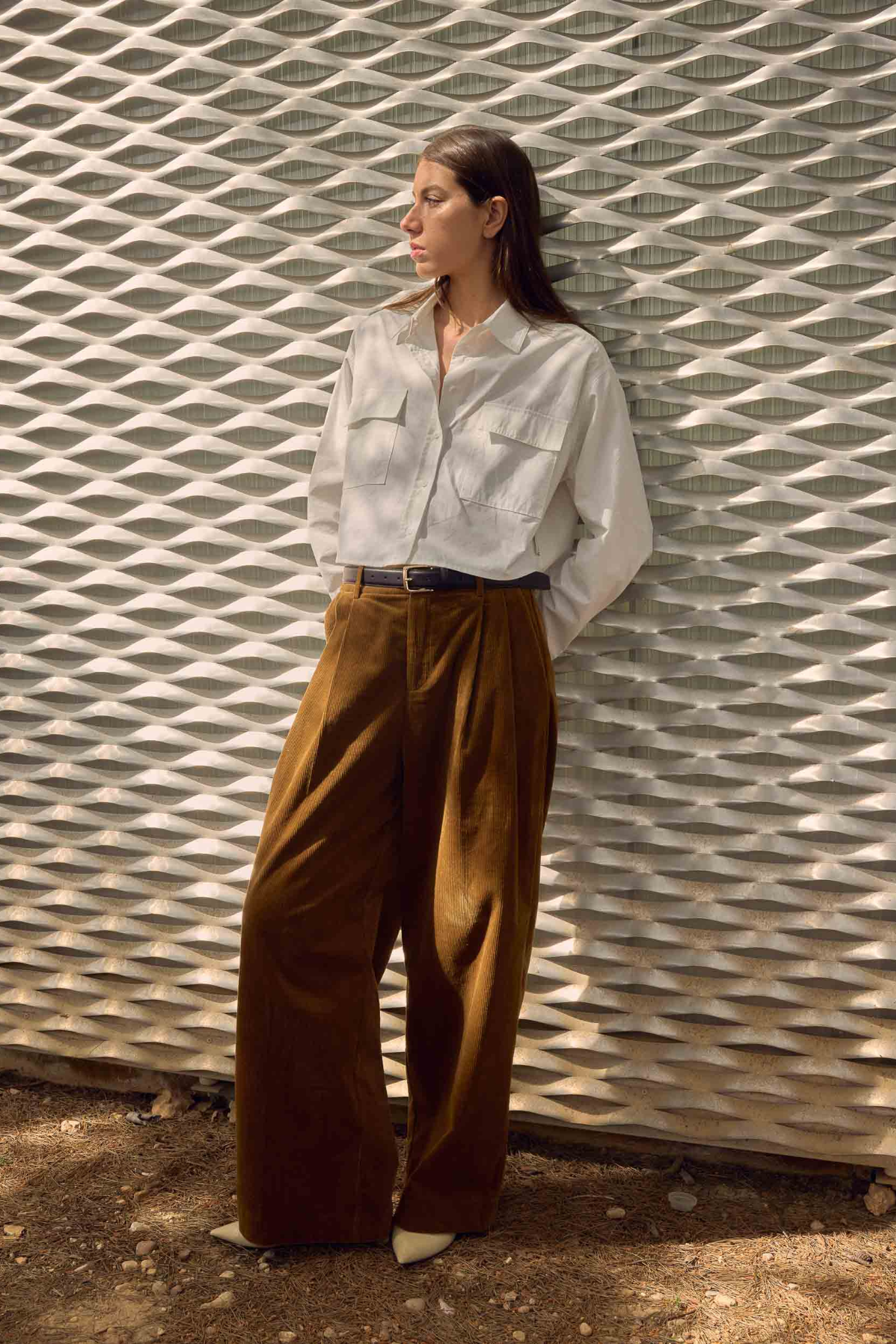 ABRIEL PANTS - COFFEE