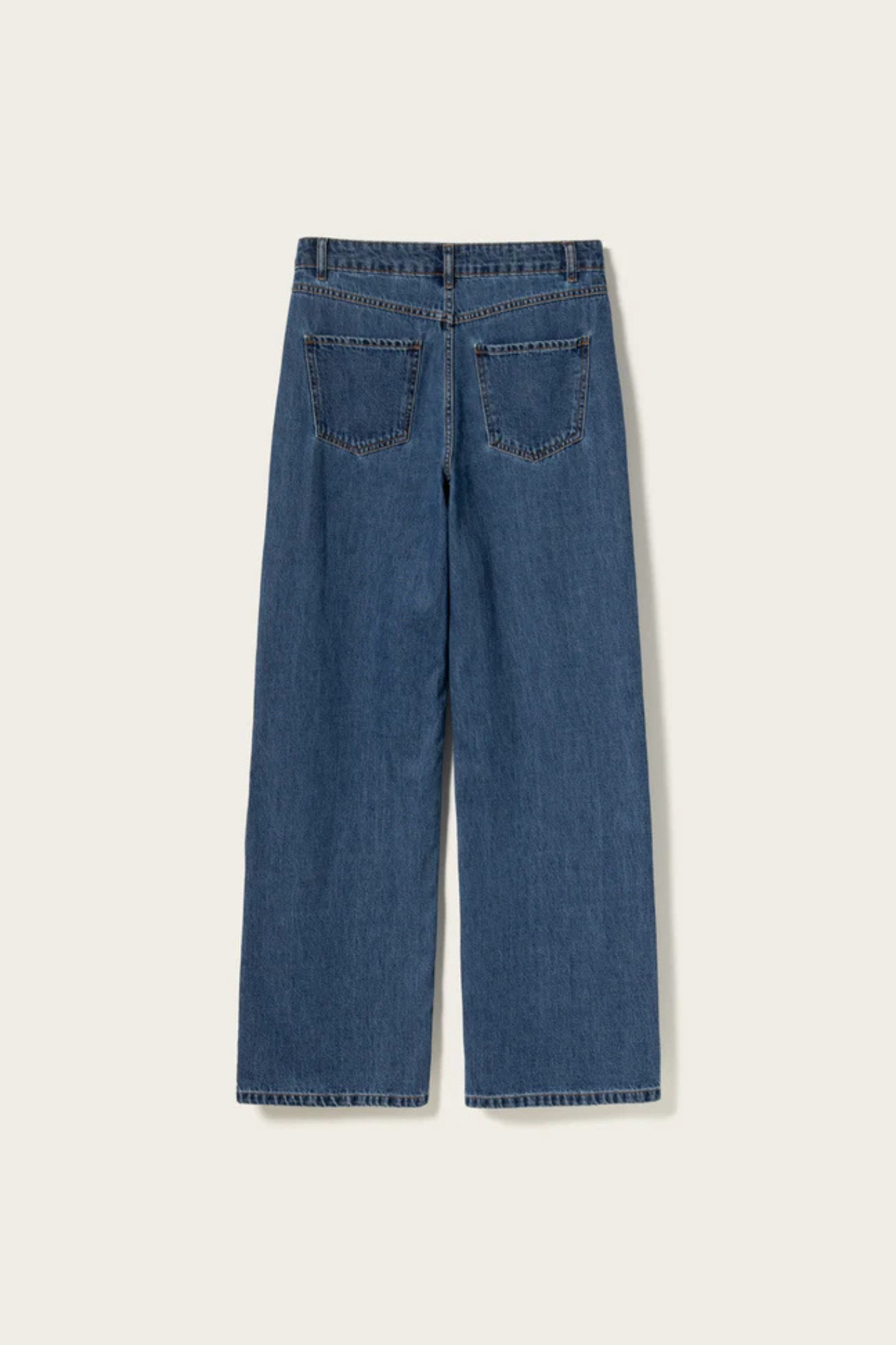 KATY MW JEANS - BLUE WASH