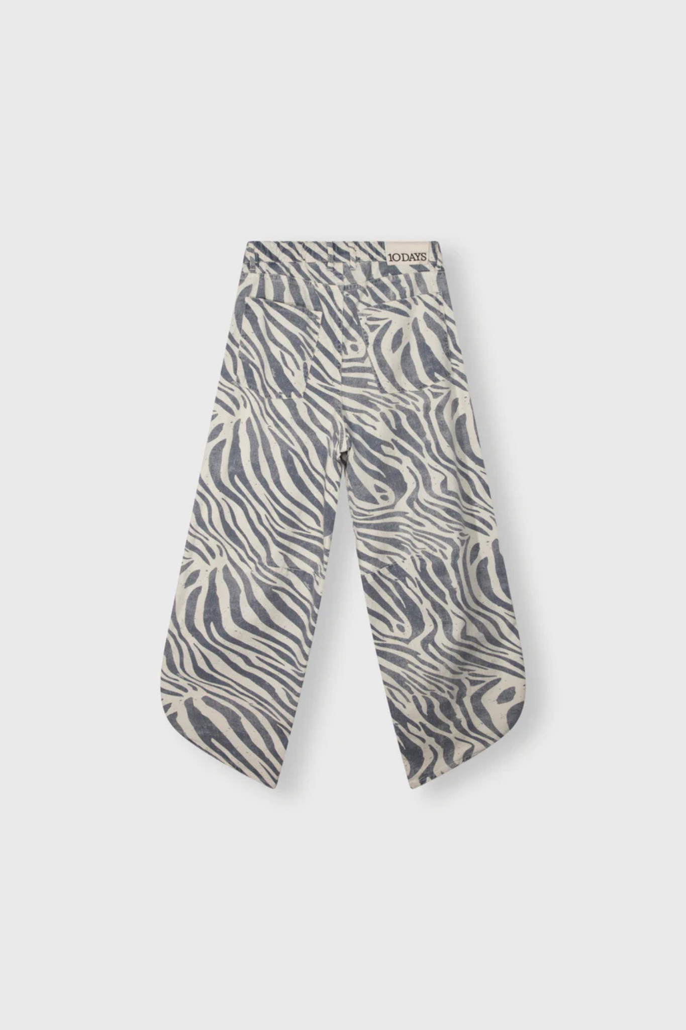 WESTER ZEBRA PANTS - LIGHT VANILLA