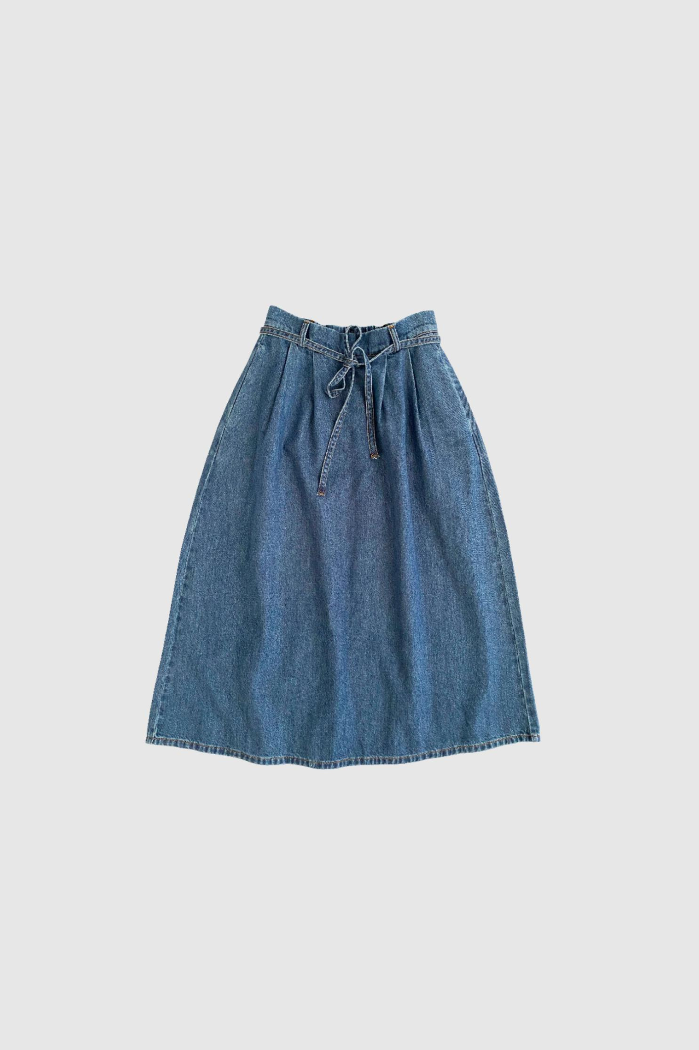 PENELOPE DENIM MAXI SKIRT - INDIGO DAWN