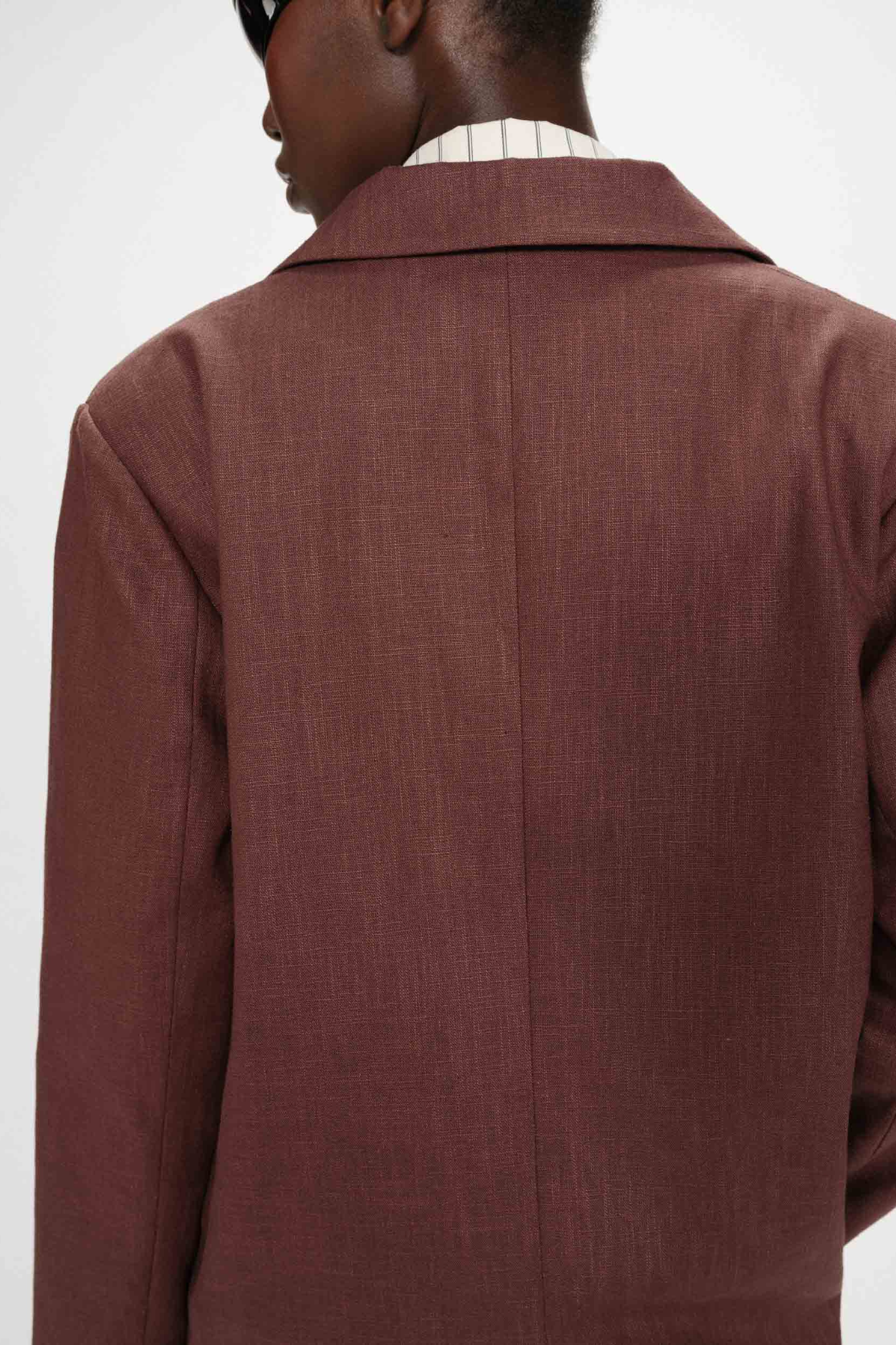 VELIZE BLAZER - CHOCOLAT