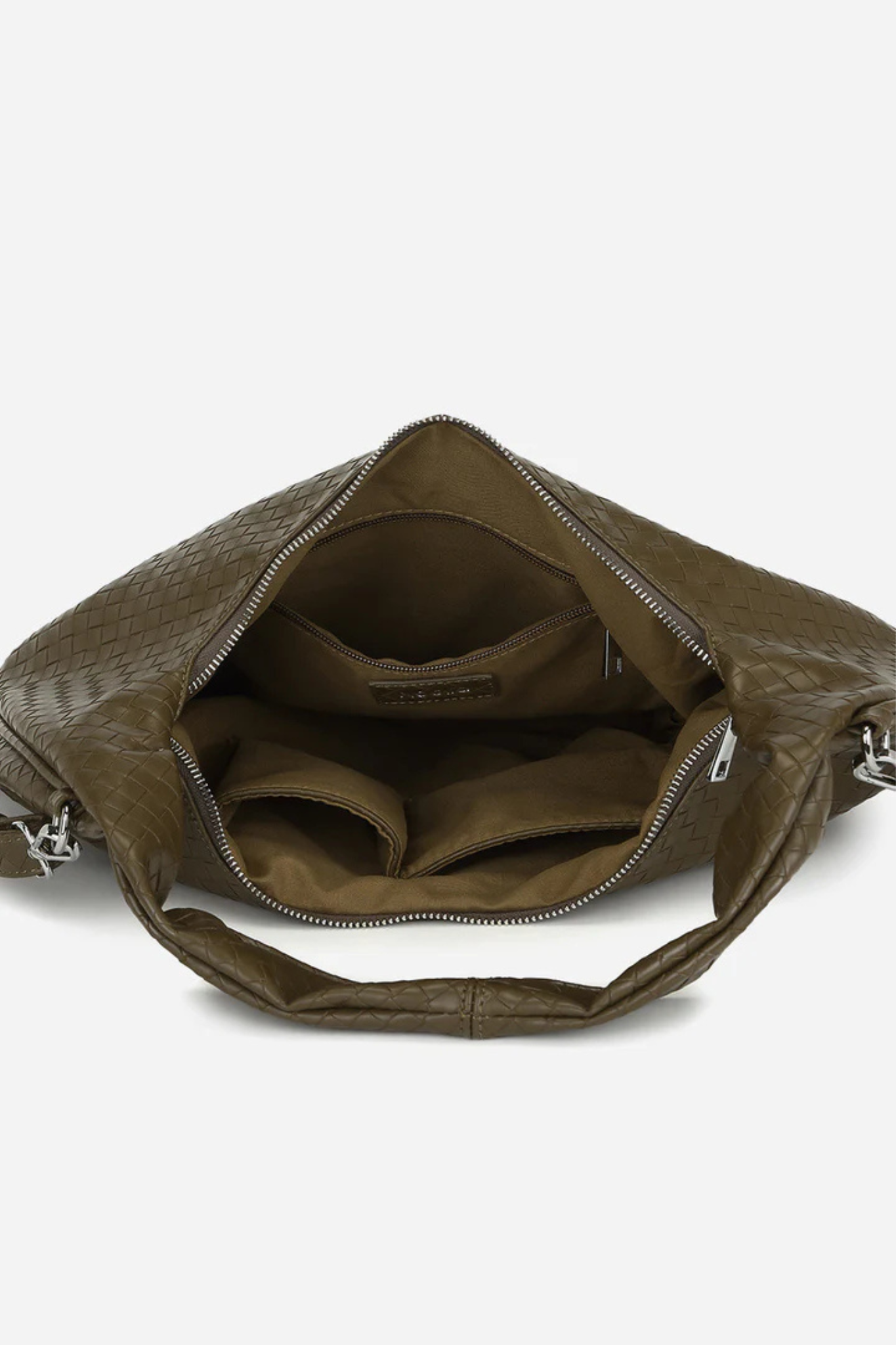 PEONY HOBO BAG - DARK OLIVE