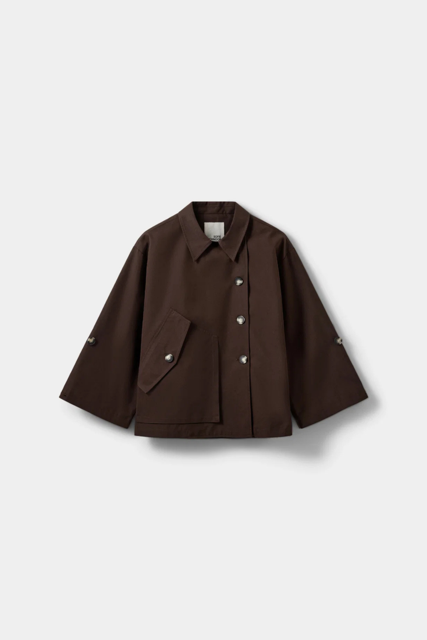 AGATHA JACKET - DARK BROWN