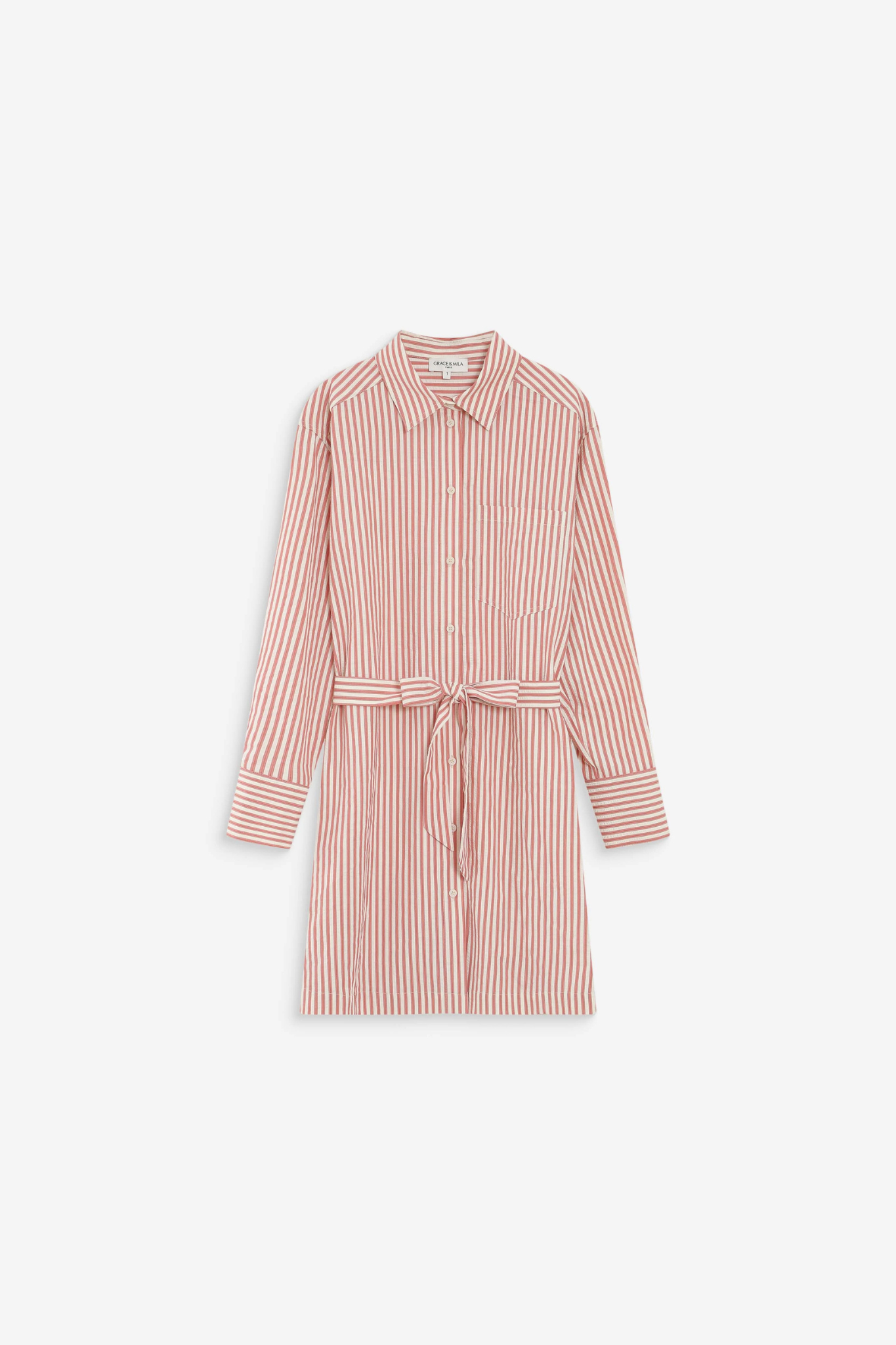 VISERY SHORT DRESS - CORAIL