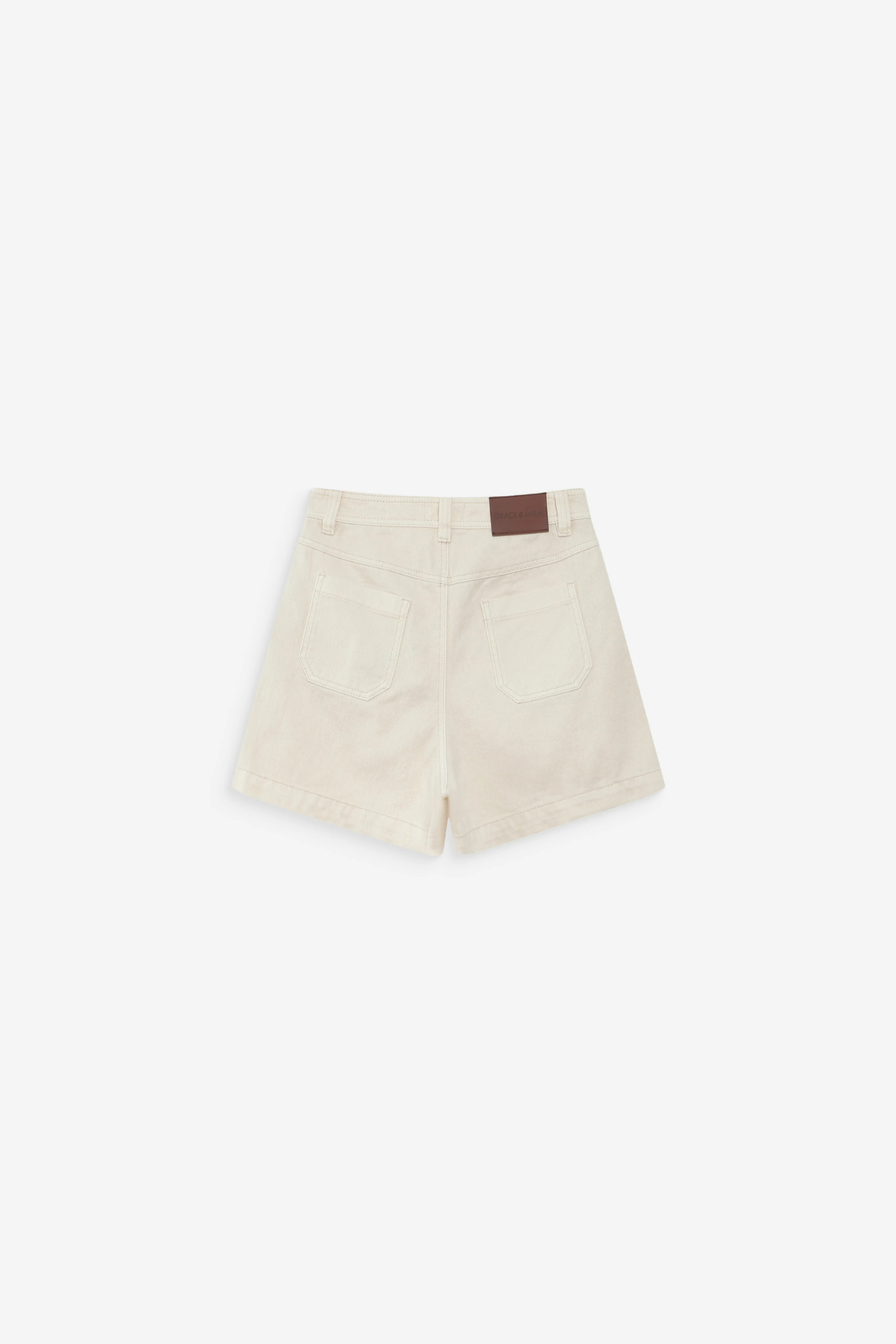 VERNE SHORTS - ECRU