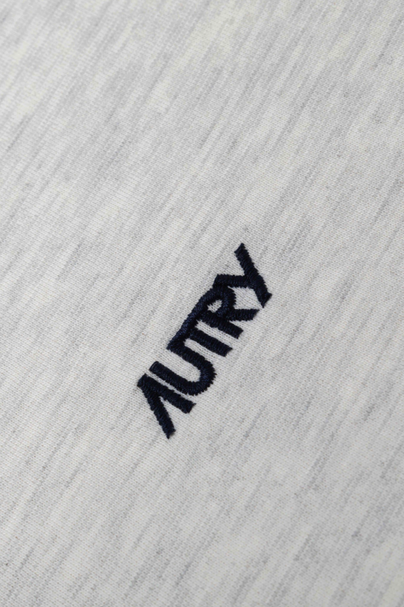 EMBROIDERED AUTRY LOGO T-SHIRT - COTTON MELANGE