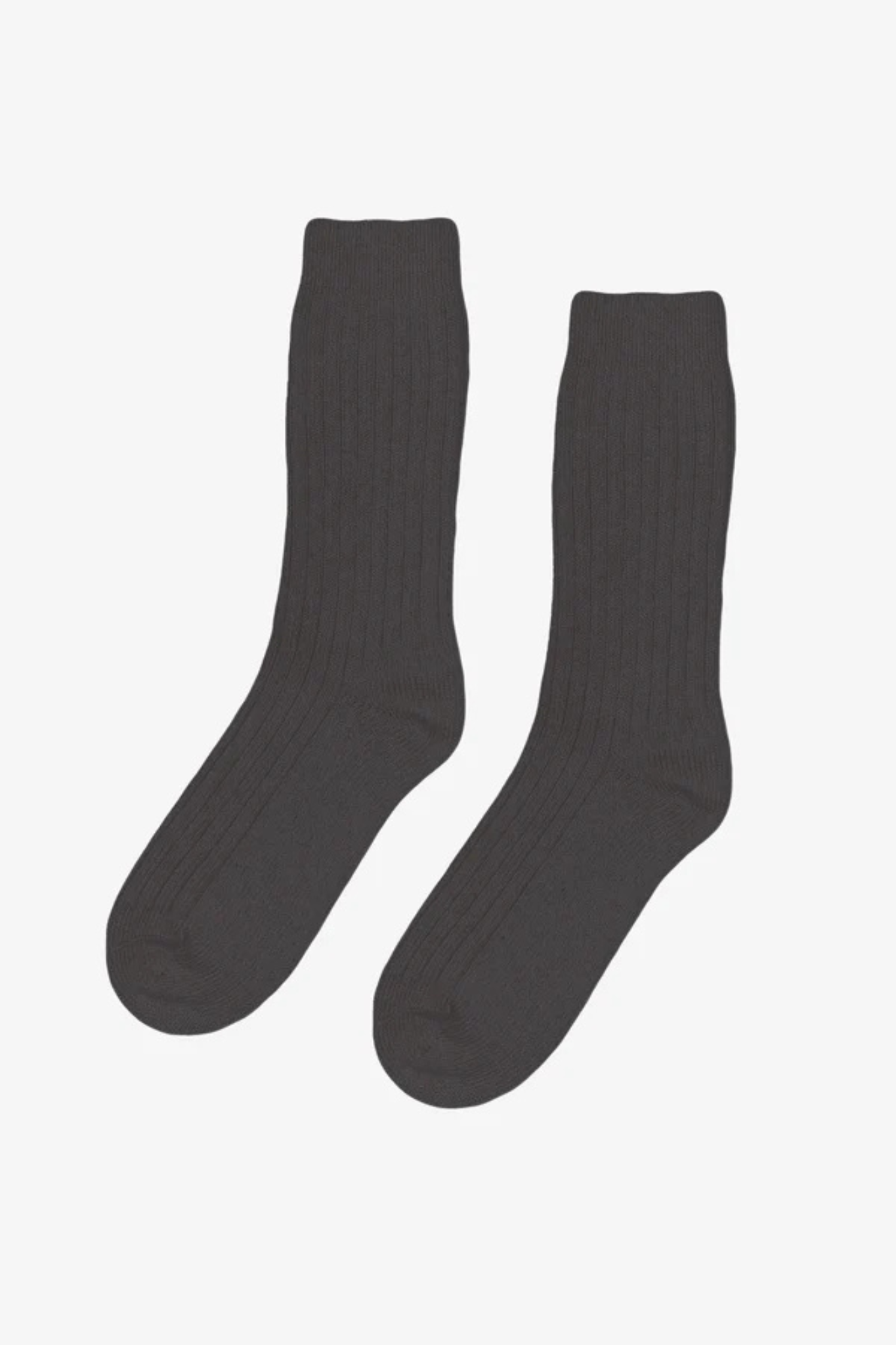 MERINO WOOL BLEND SOCK - LAVA GREY