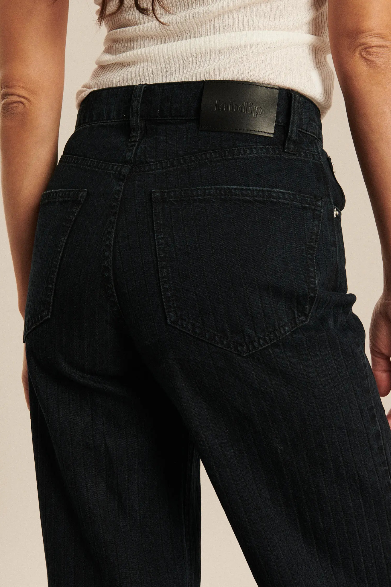 JOIE DENIM RAIL JEANS - DARK BLUE