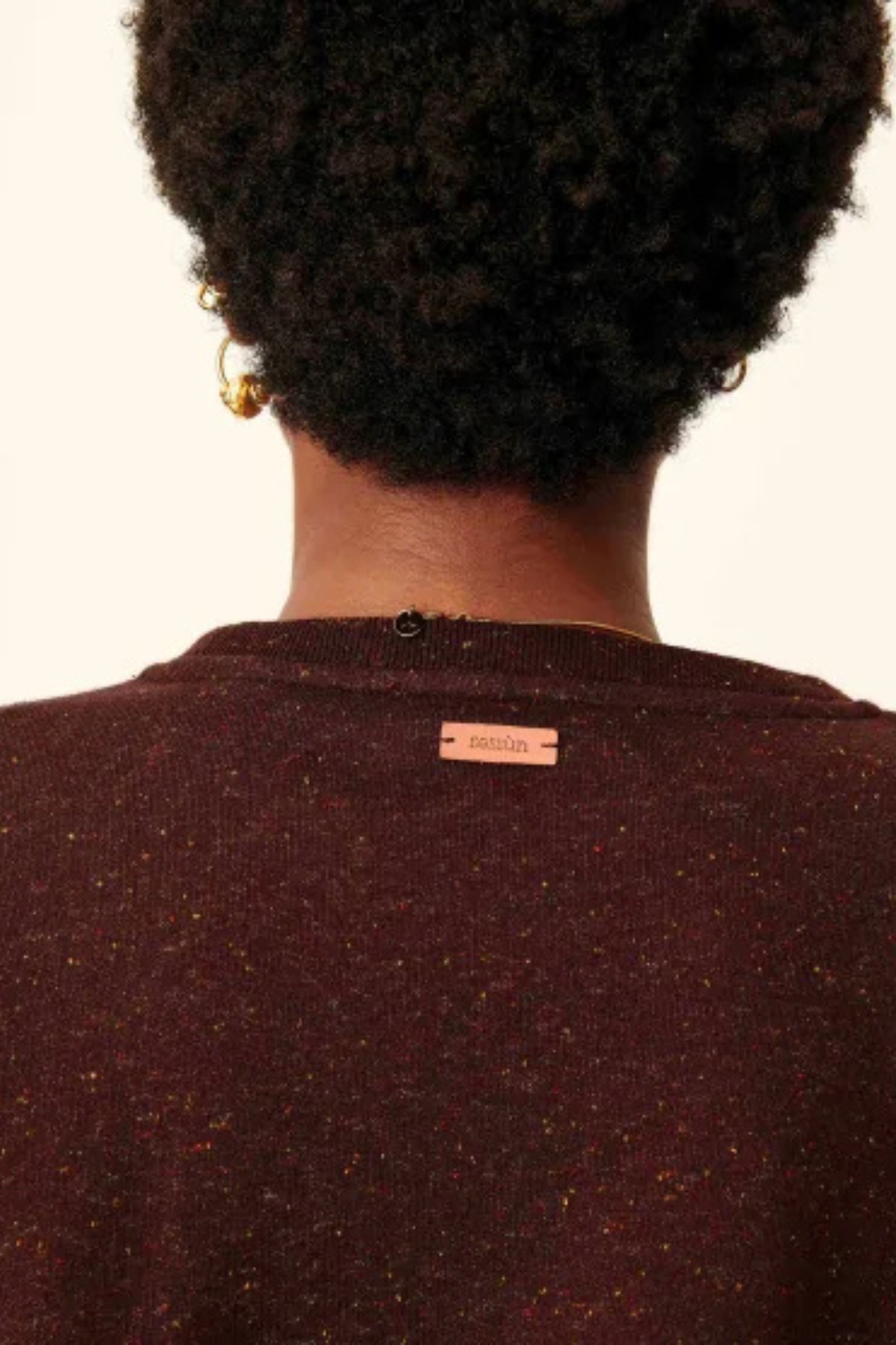 CHEBBI OVERSIZED SWEATER - GANACHE