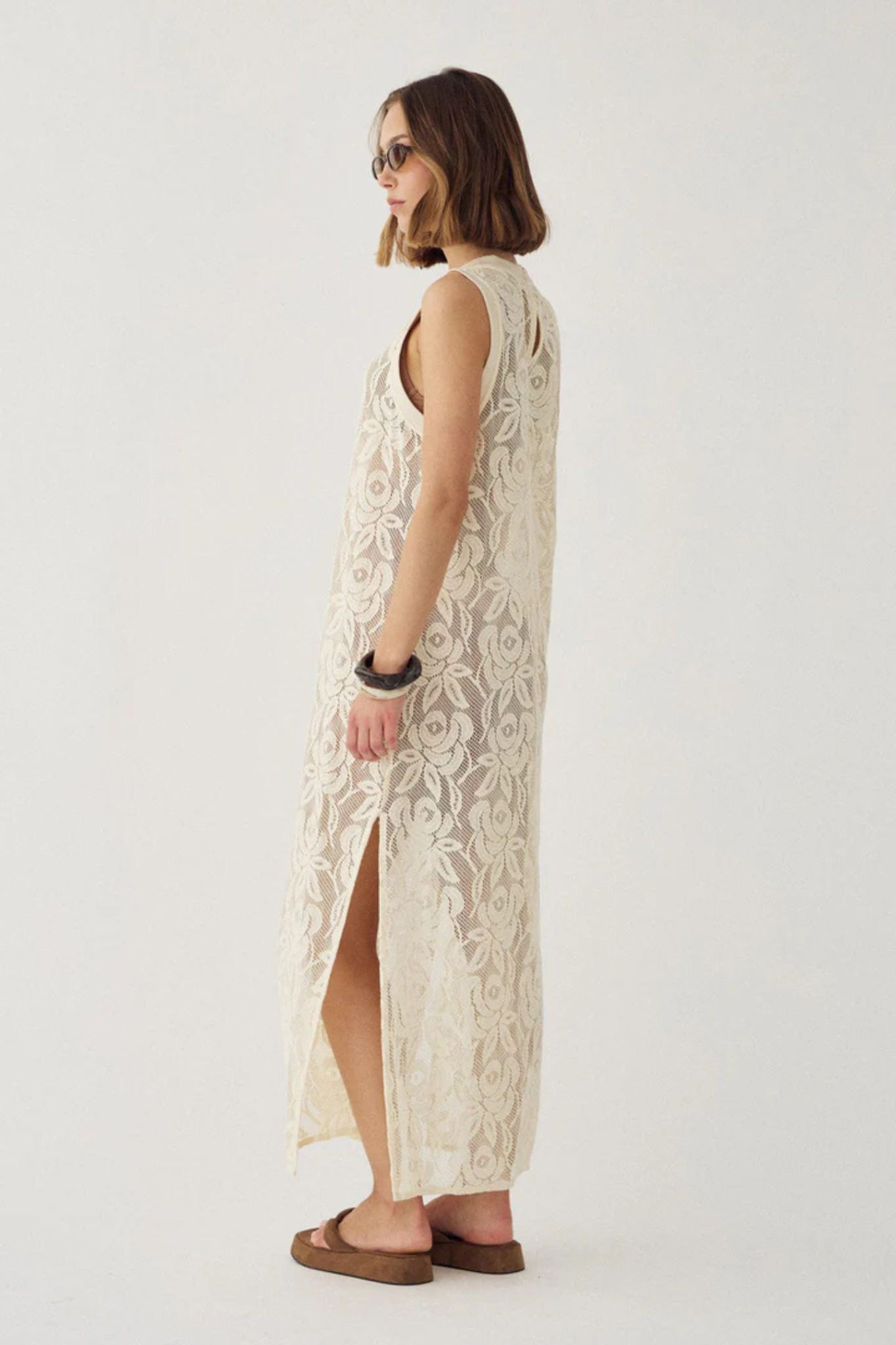MEIRA DRESS - OFF WHITE