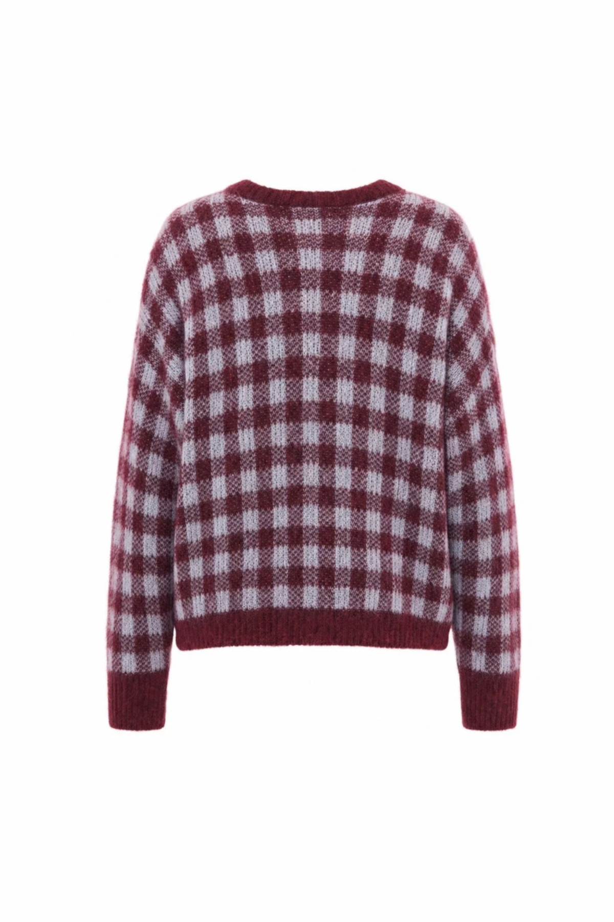 AOMORI CARDIGAN - BORDEAUX