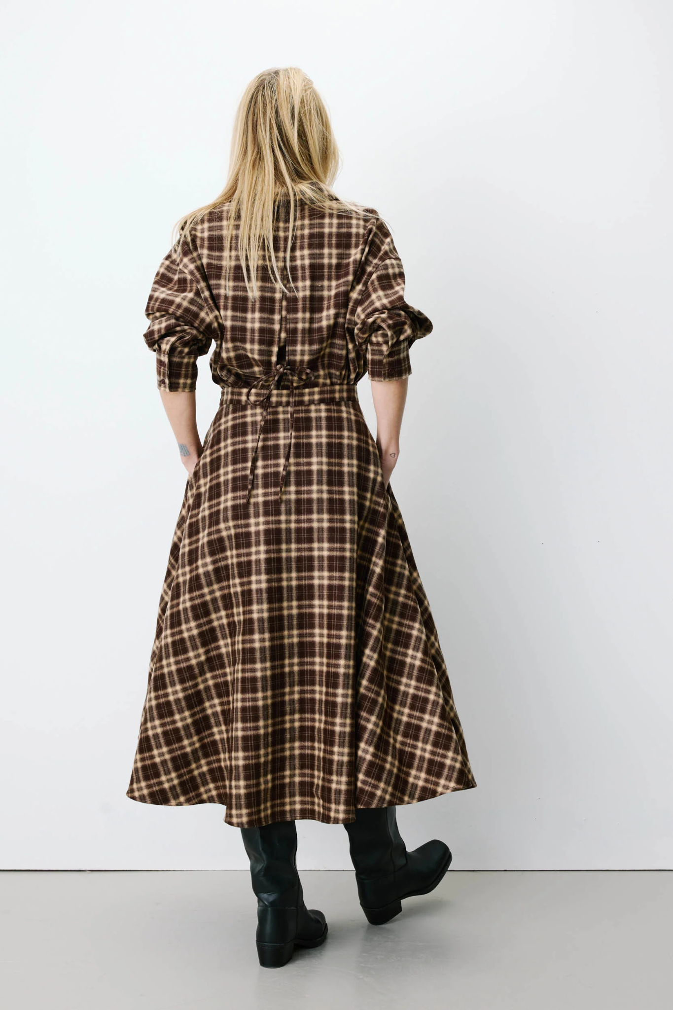 ADONIA SKIRTS - CHOCOLAT