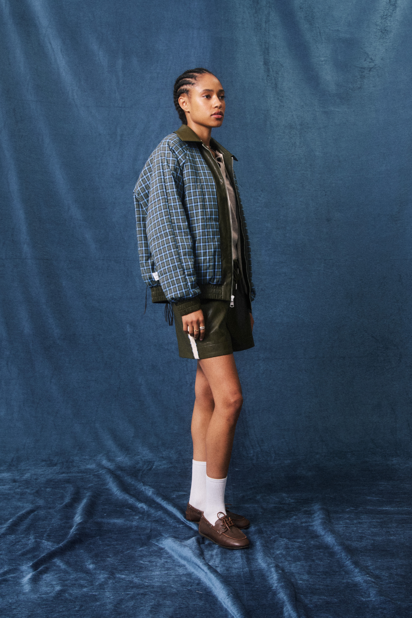 ALTHEA BOMBER JACKET - KAKI