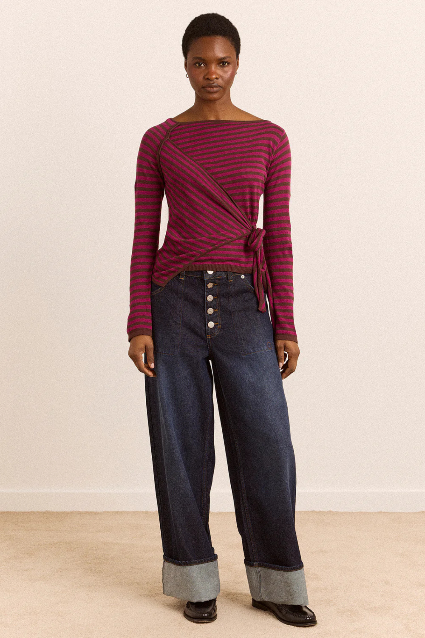HANNIE SHEER THE JUMPER - STRIPE