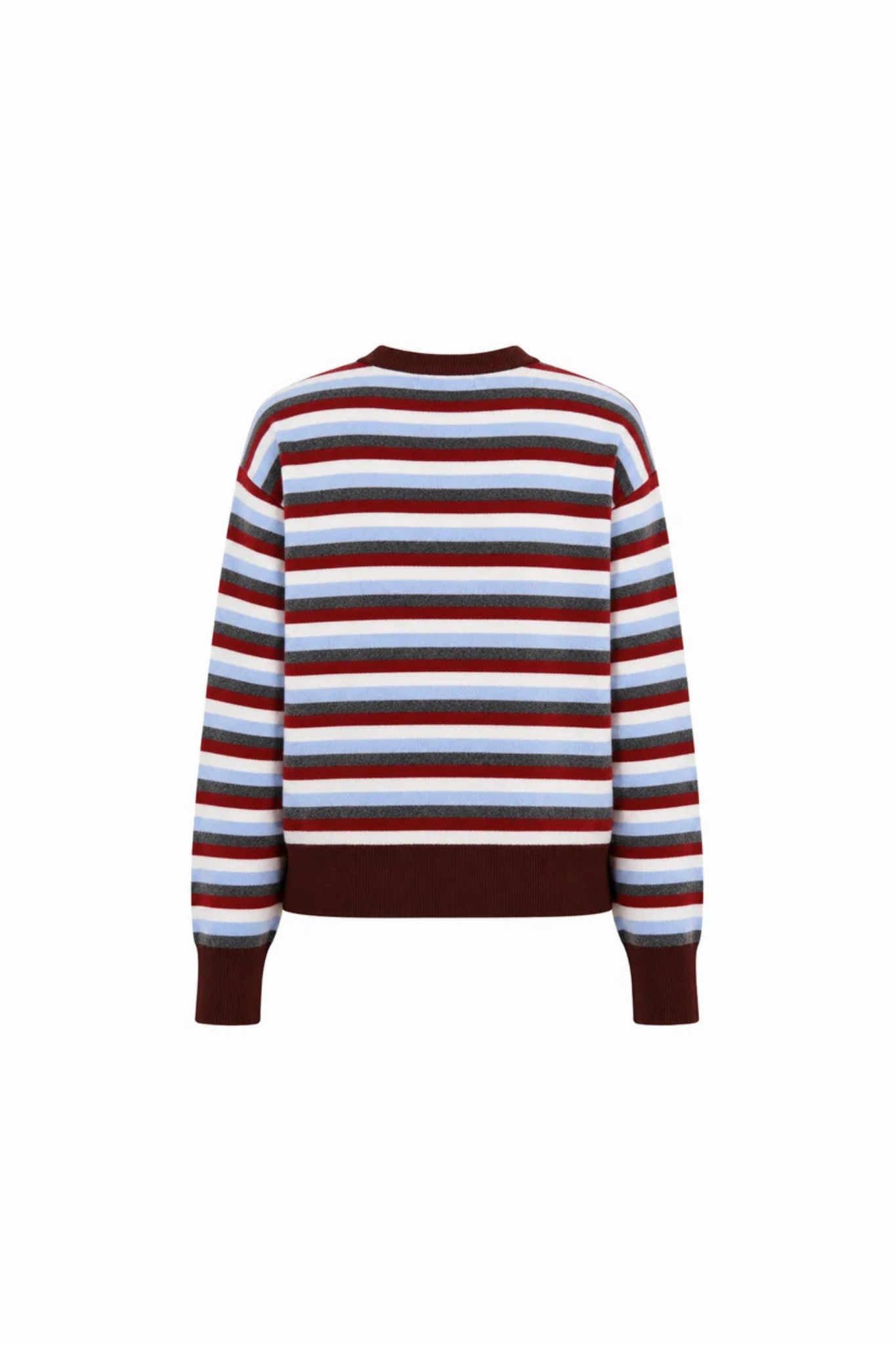 SHIBUYA SET CARDIGAN SCARF - RED