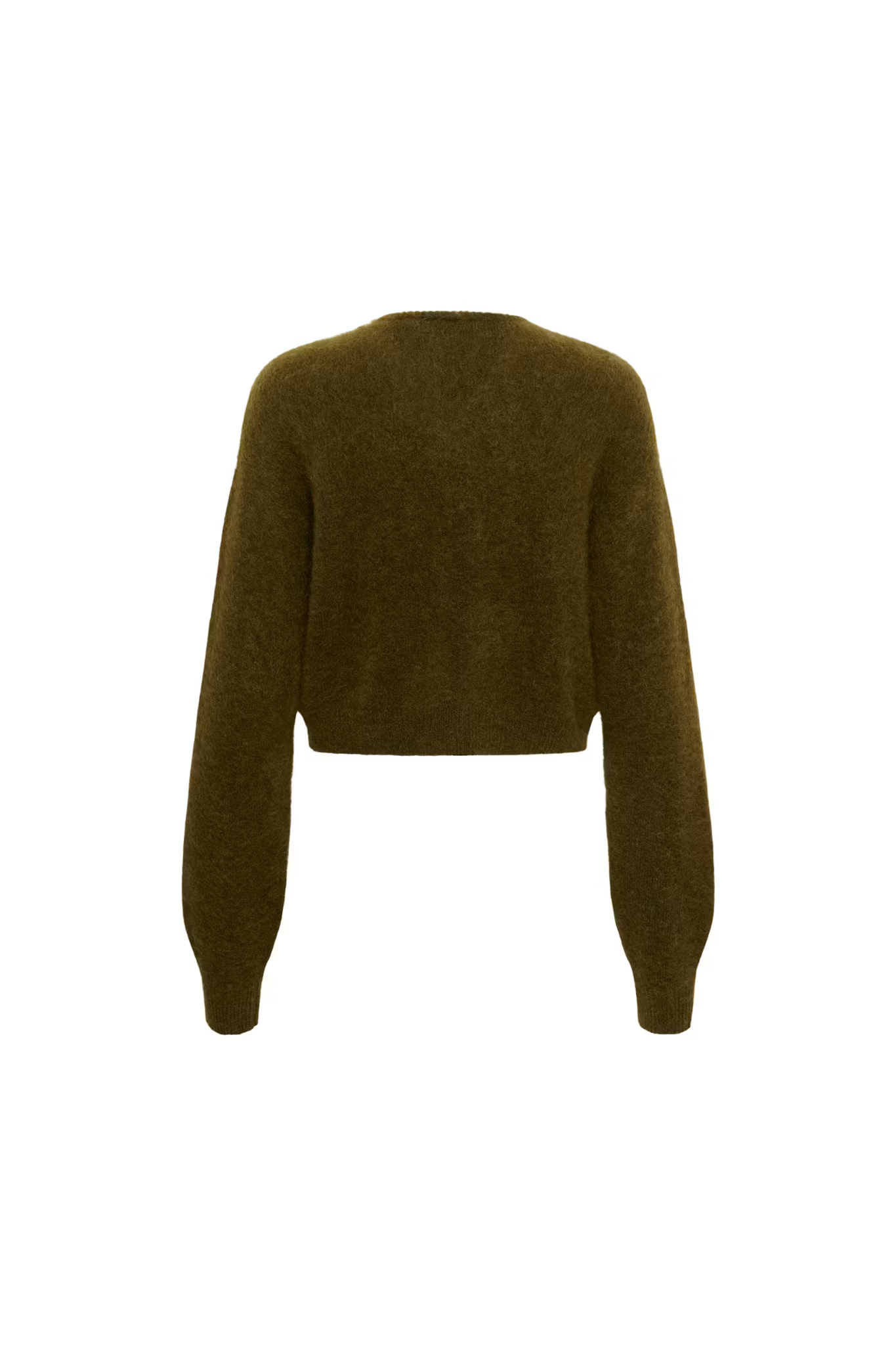 DEBBIE SHORT CARDIGAN - PLANTATION MELANGE