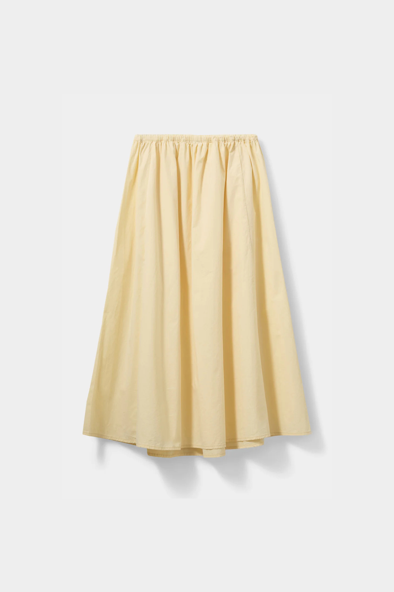JUNEAU MIDI SKIRT - LIGHT YELLOW