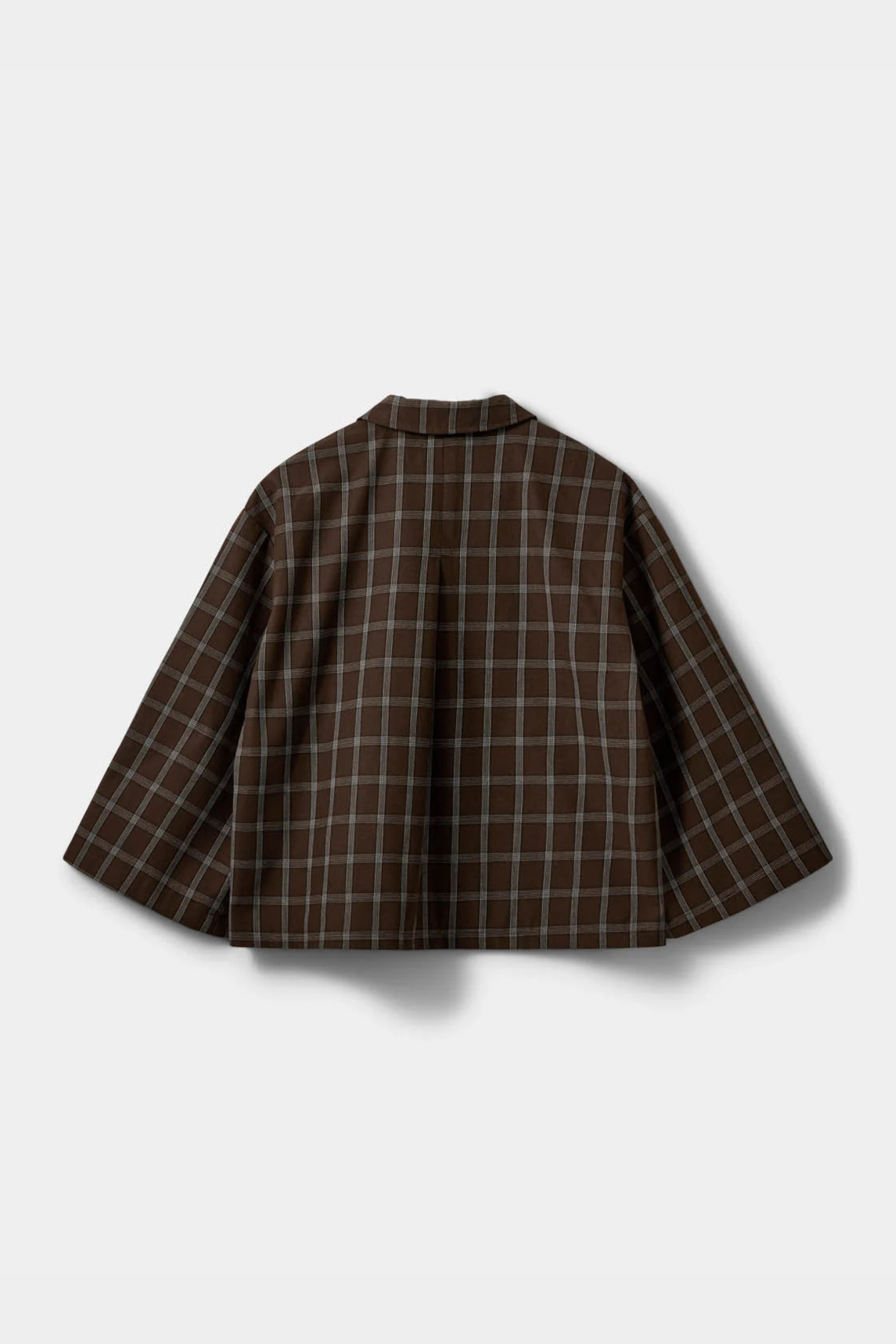 AGATHA JACKET - BROWN CHECK