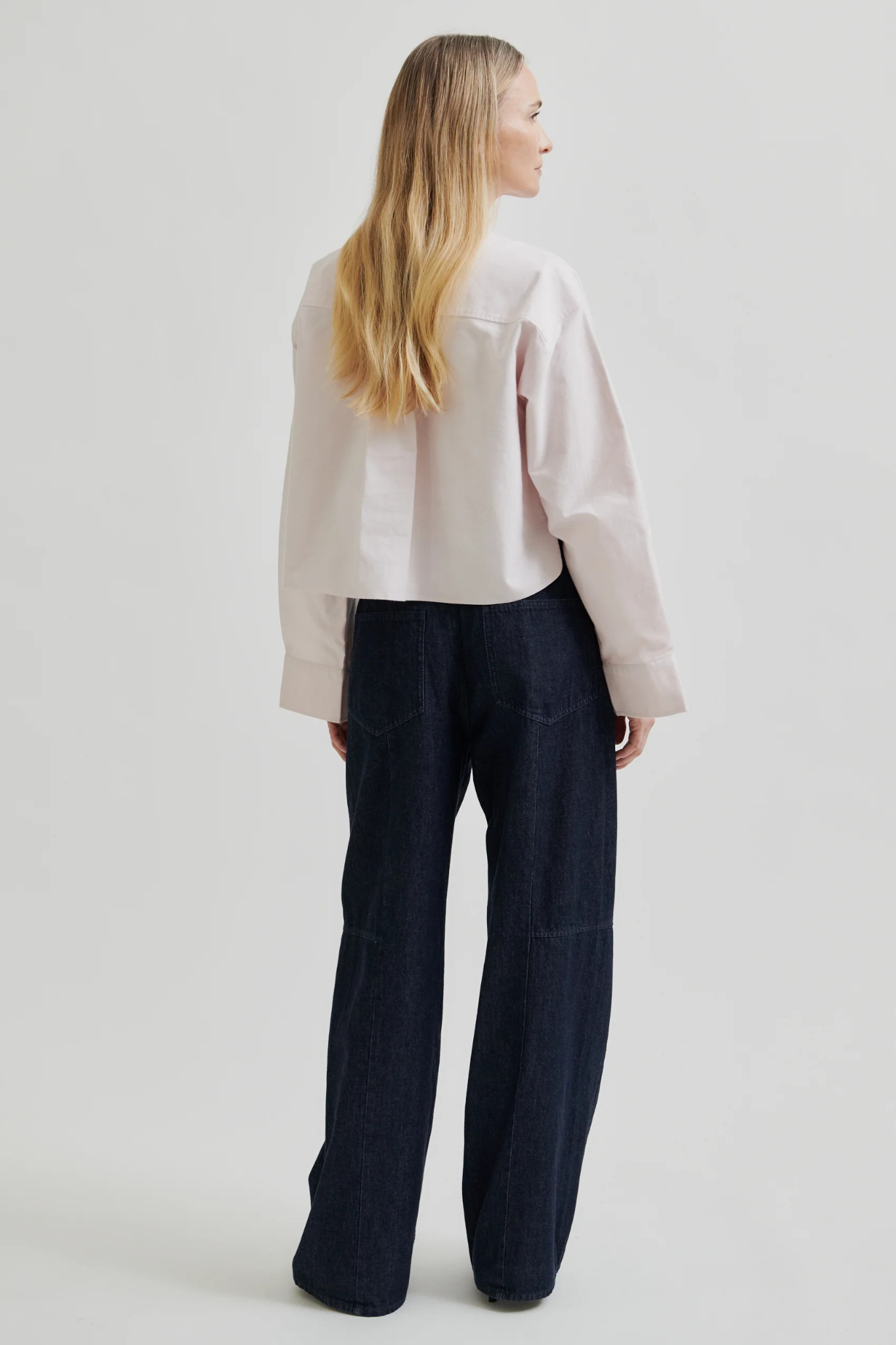 BAULO SLIT SHIRT - MAUVE MORN