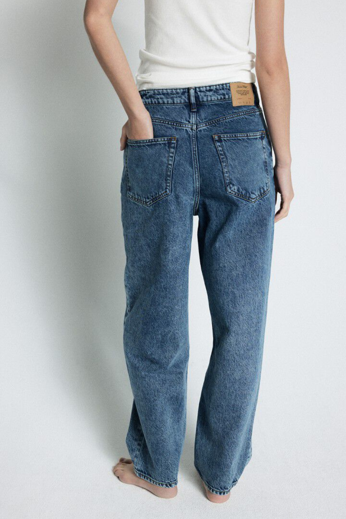 JOYBIRD-B 5 POCKETS JEANS - STONE