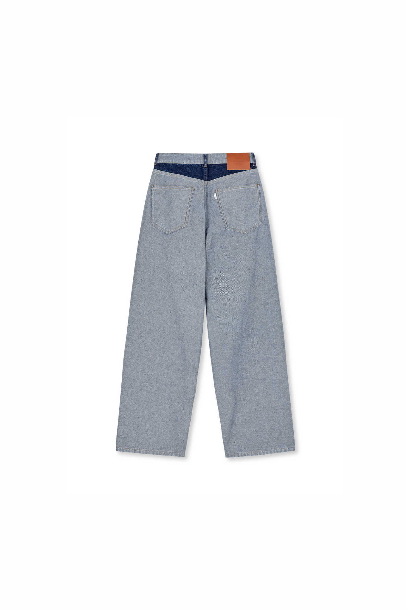 LUKE DENIM CHRISTEL BLOCK JEANS - MID BLUE DENIM