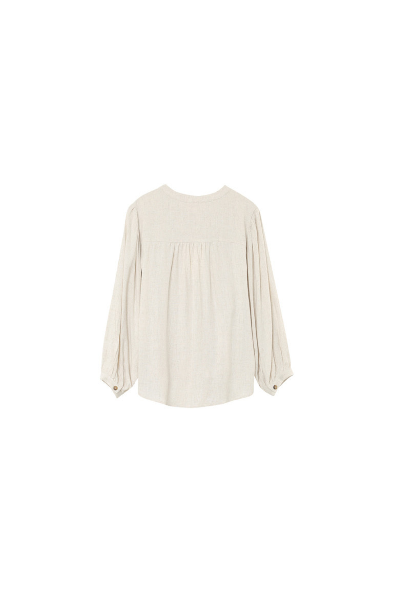 PORTRAIT BLOUSE - BEIGE