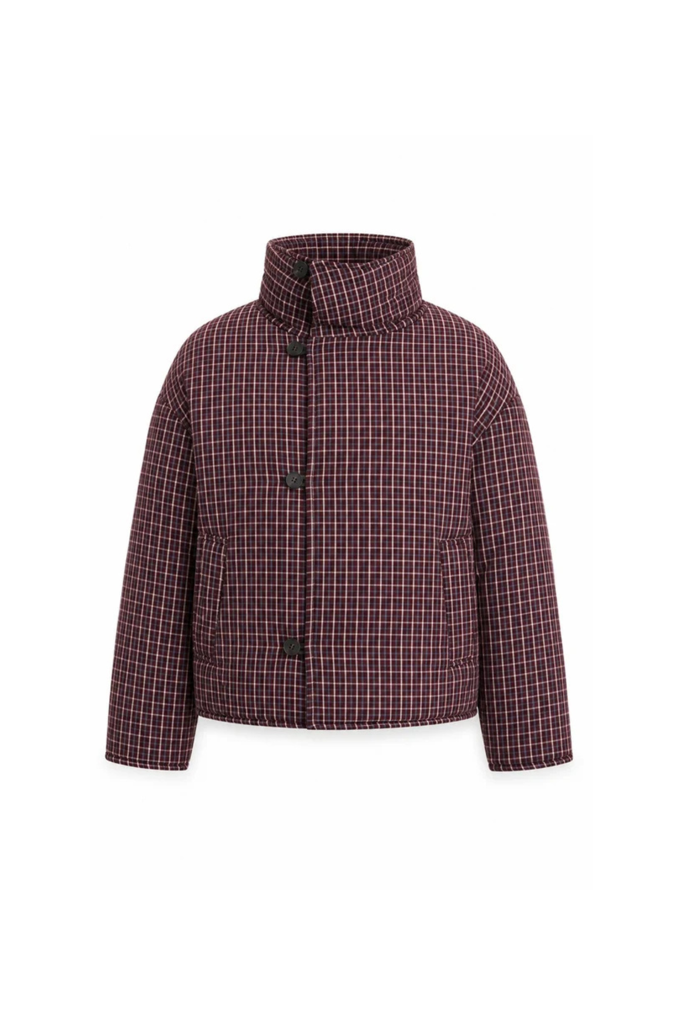 GIONA PUFFER JACKET - CHOCOLAT