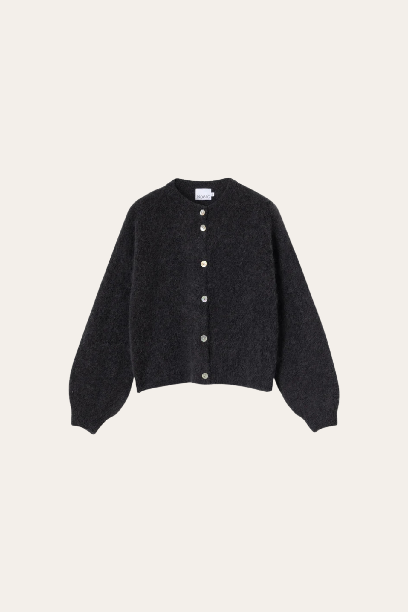 KAE KNIT CARDIGAN - DARK GREY