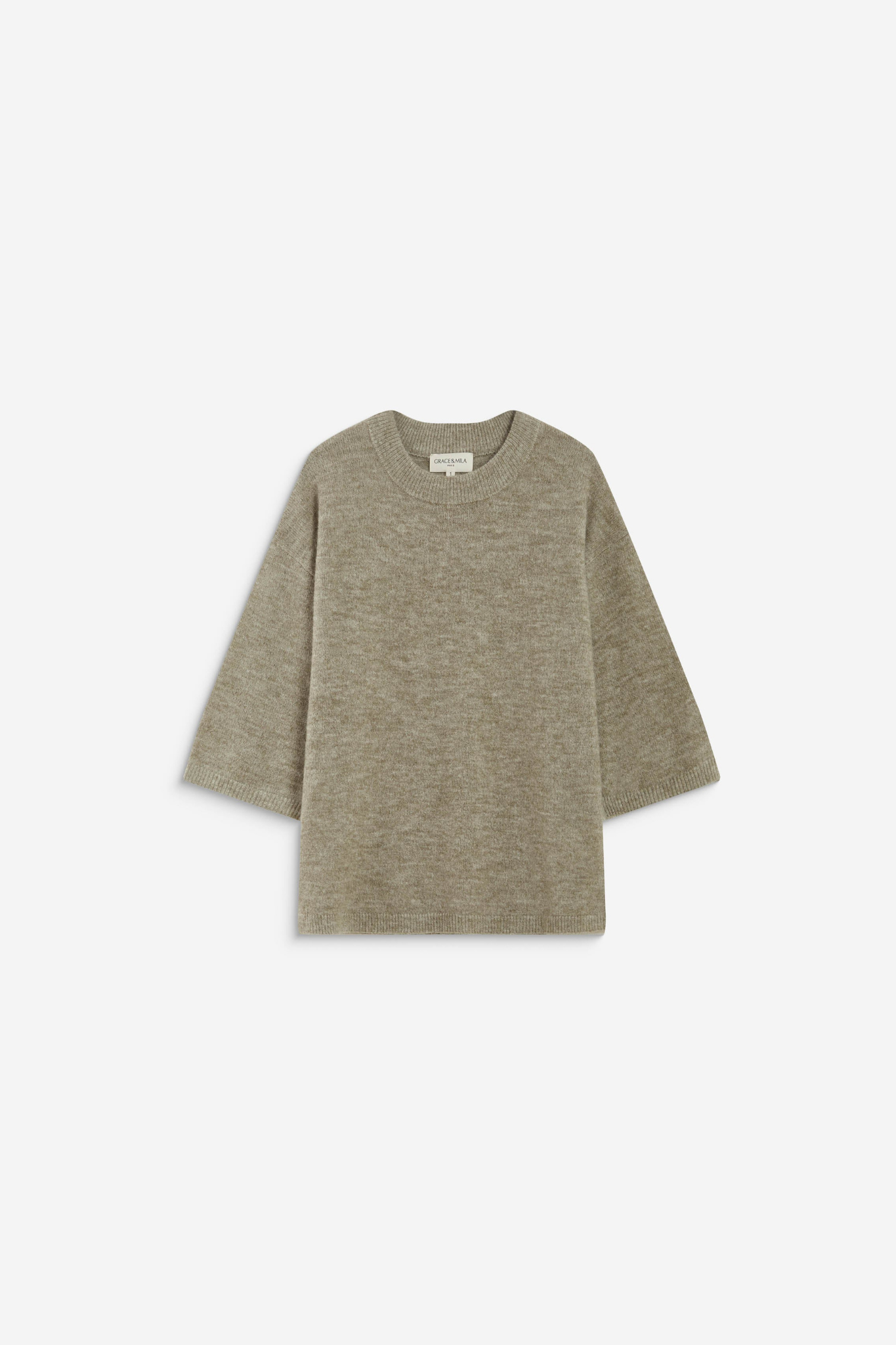 ASHER SWEATER - GREGE