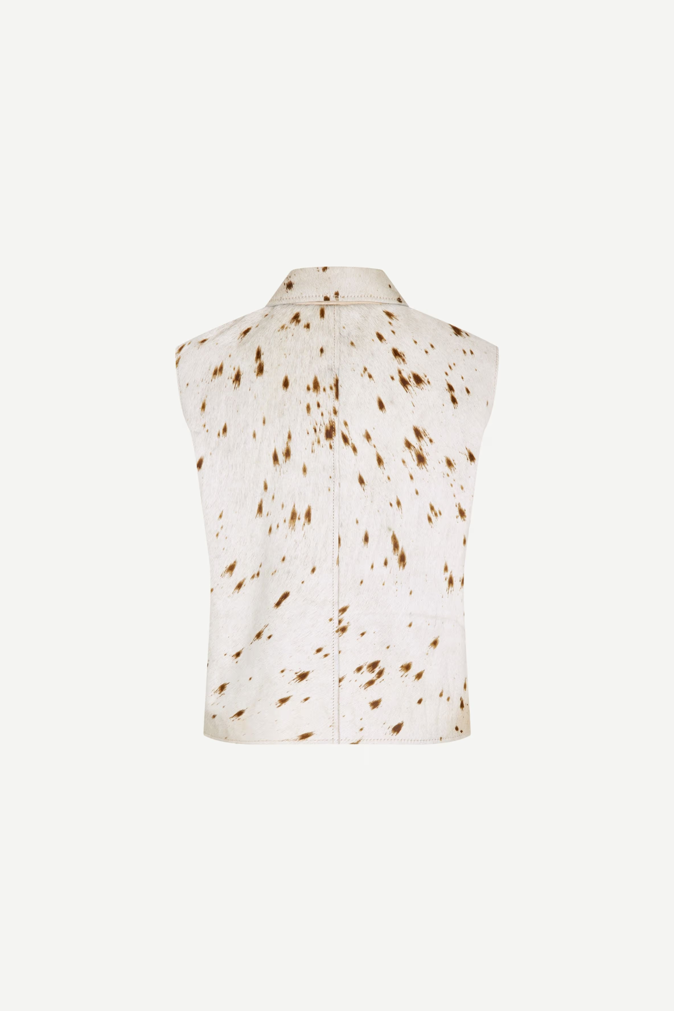 LYLO LEATHER VEST - STRAY DOTT