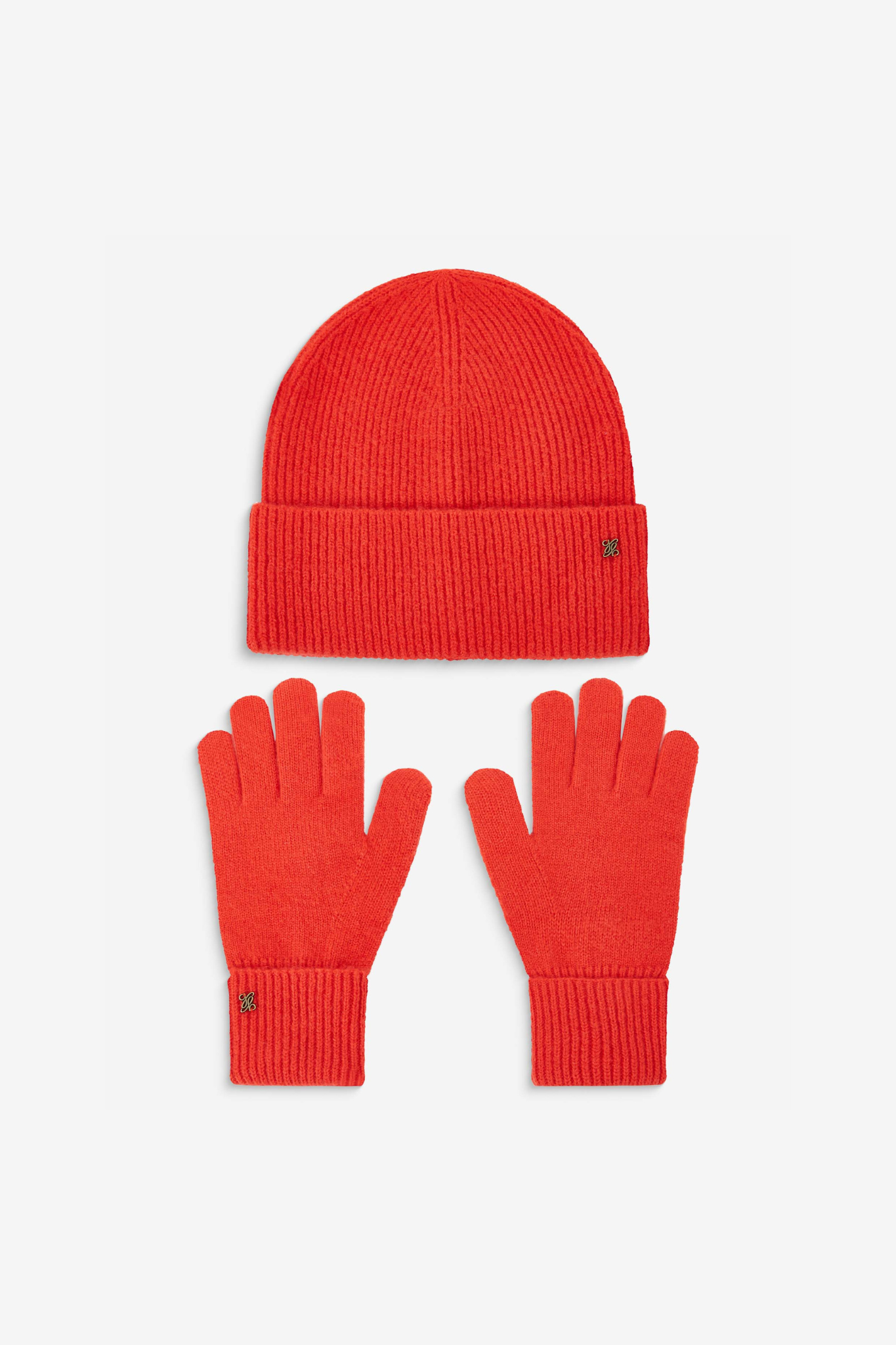 ANICET SET BEANIE AND GLOVES - SANGUINE