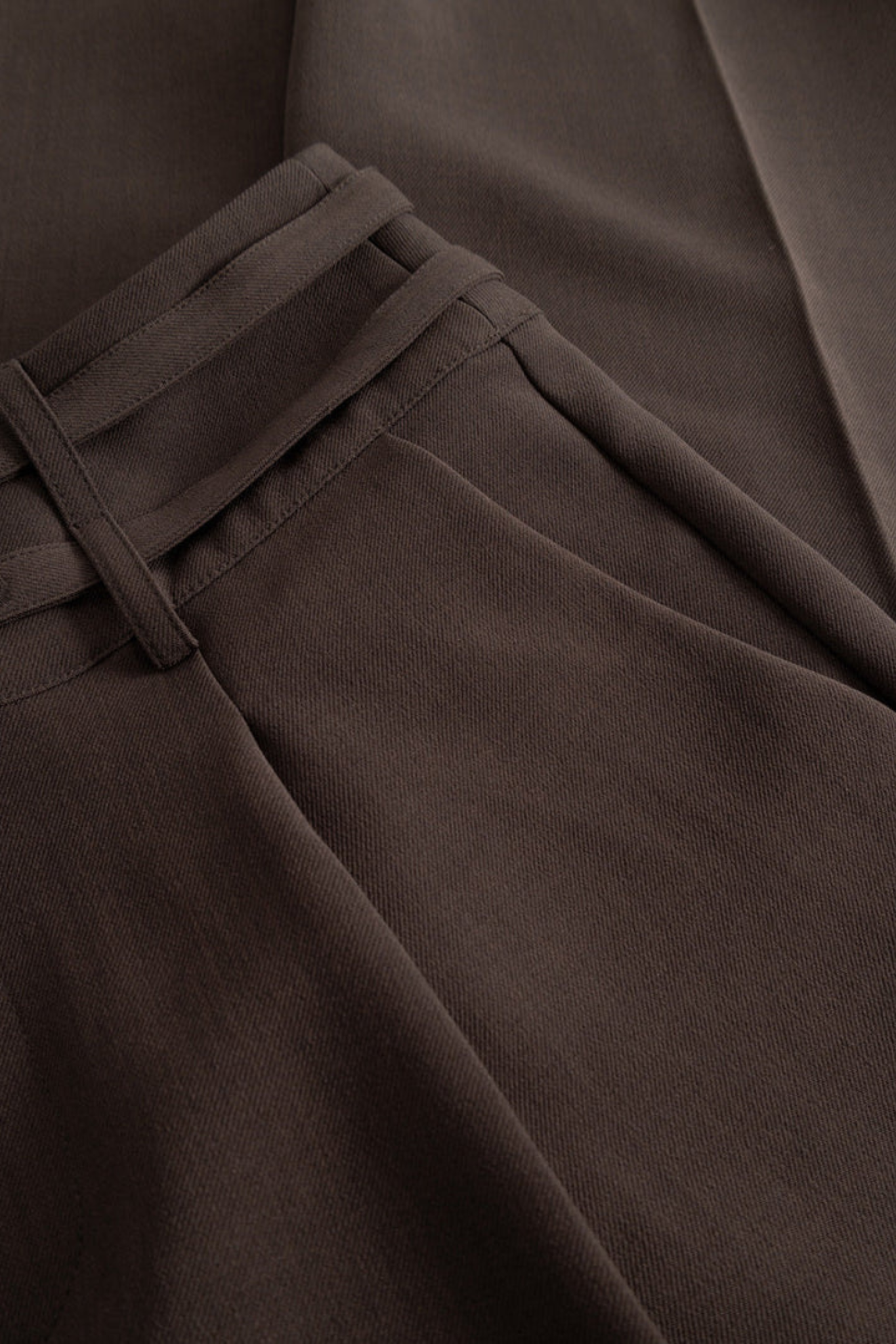 DARRYL HW PANTS - CHOCOLATE