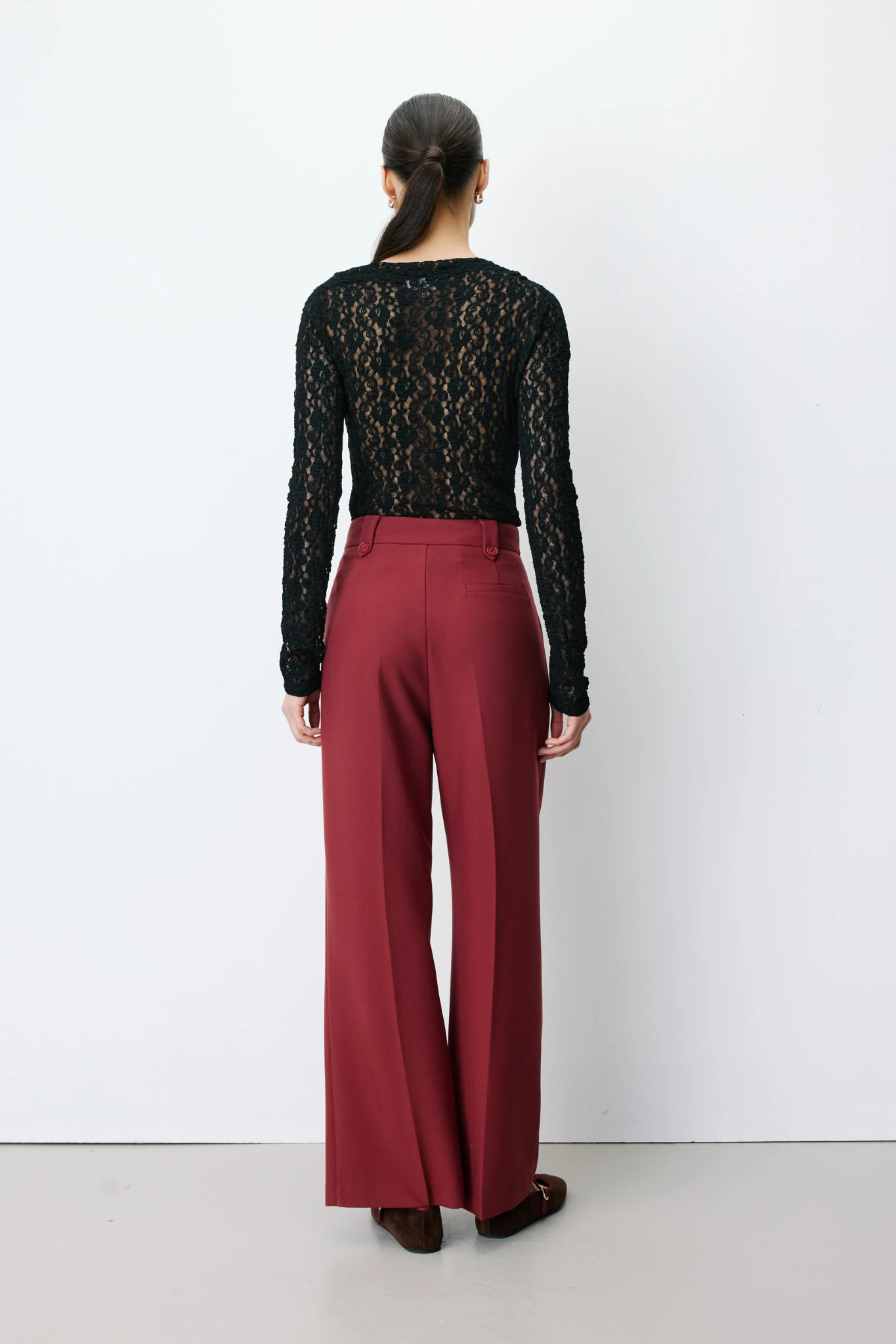 NILAY PANTS - TERRACOTTA