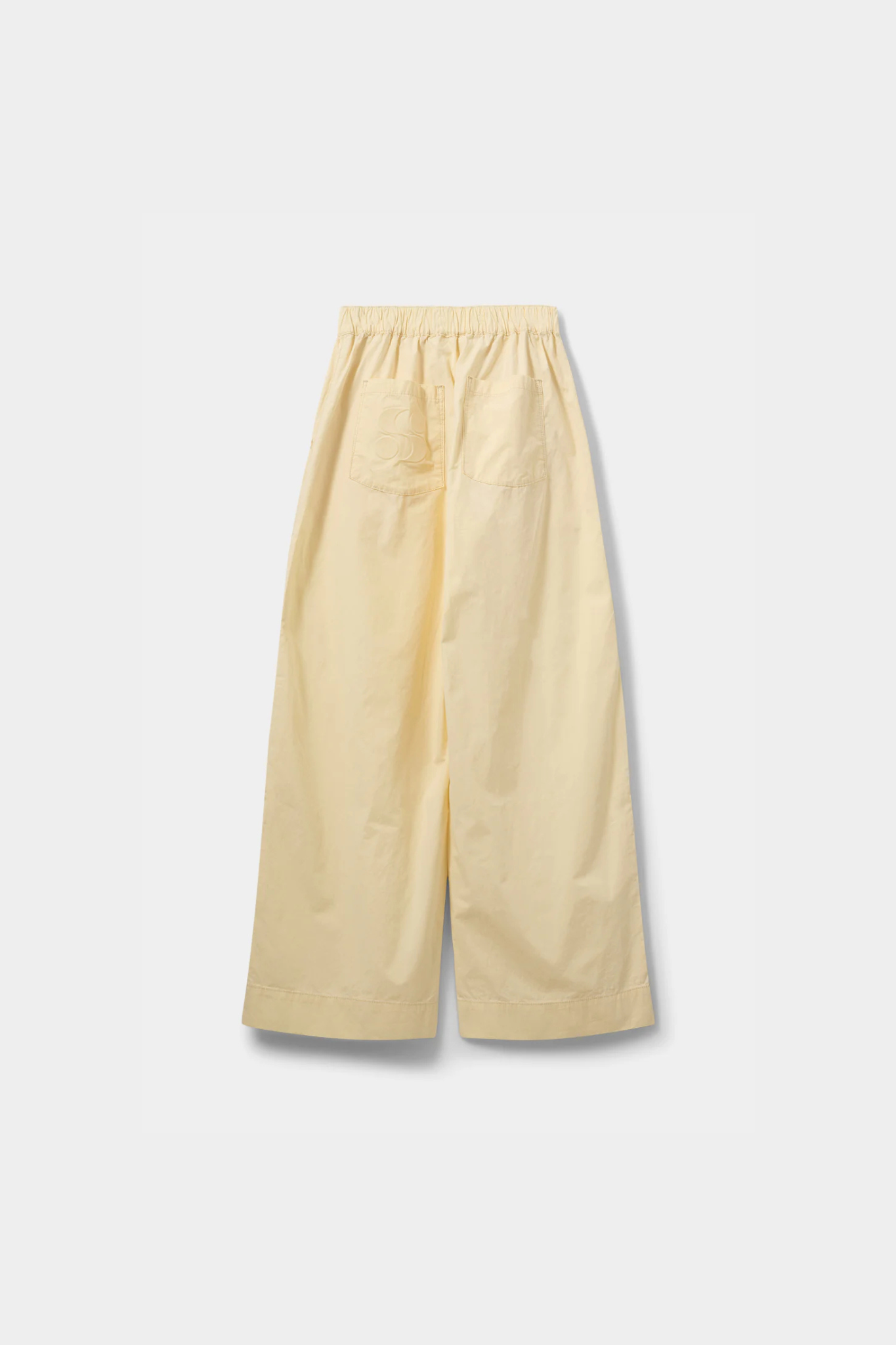 REINE WIDE LEG PANTS - LIGHT YELLOW