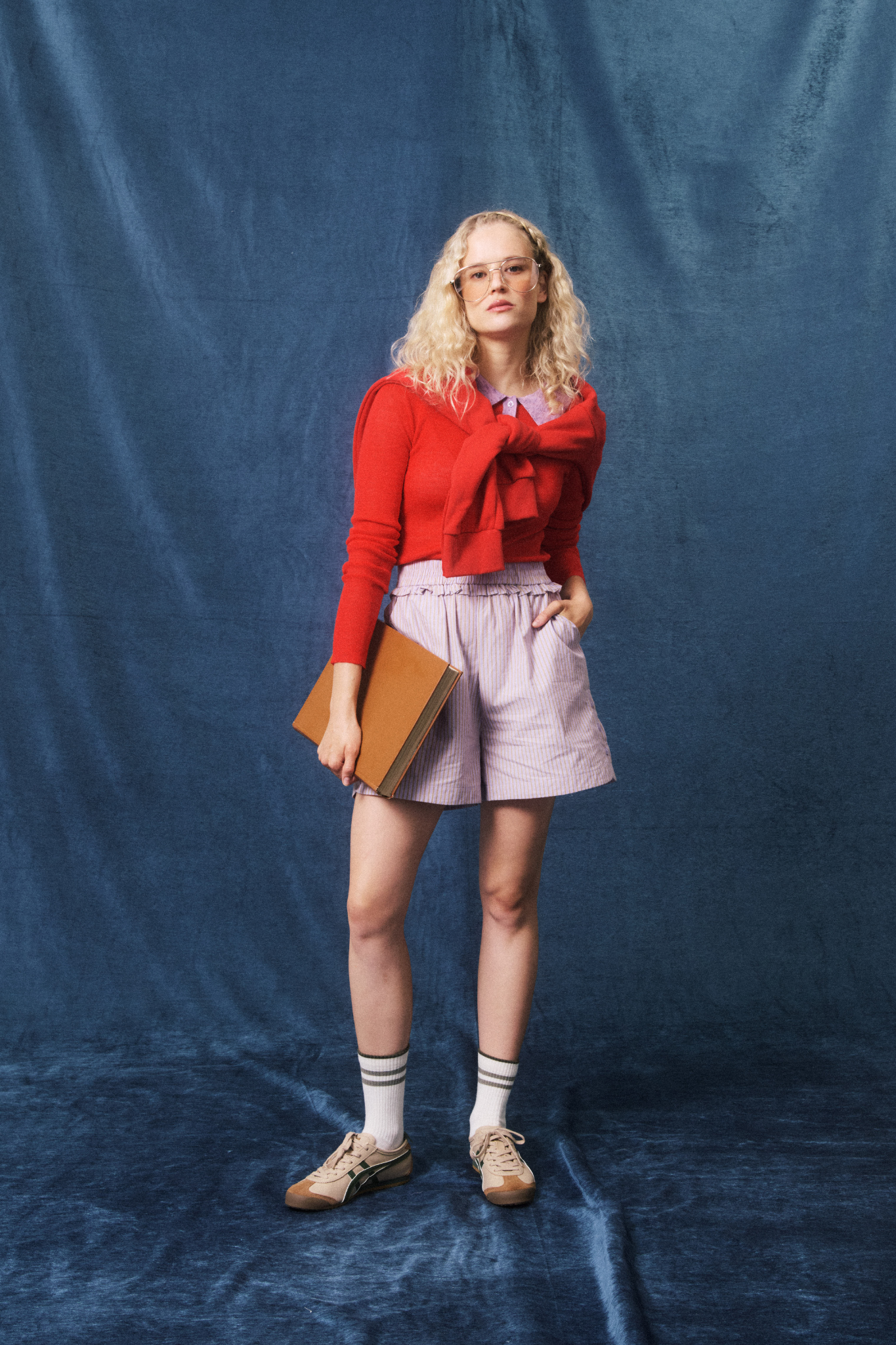 GABRIELLA POLO SHIRT - RED