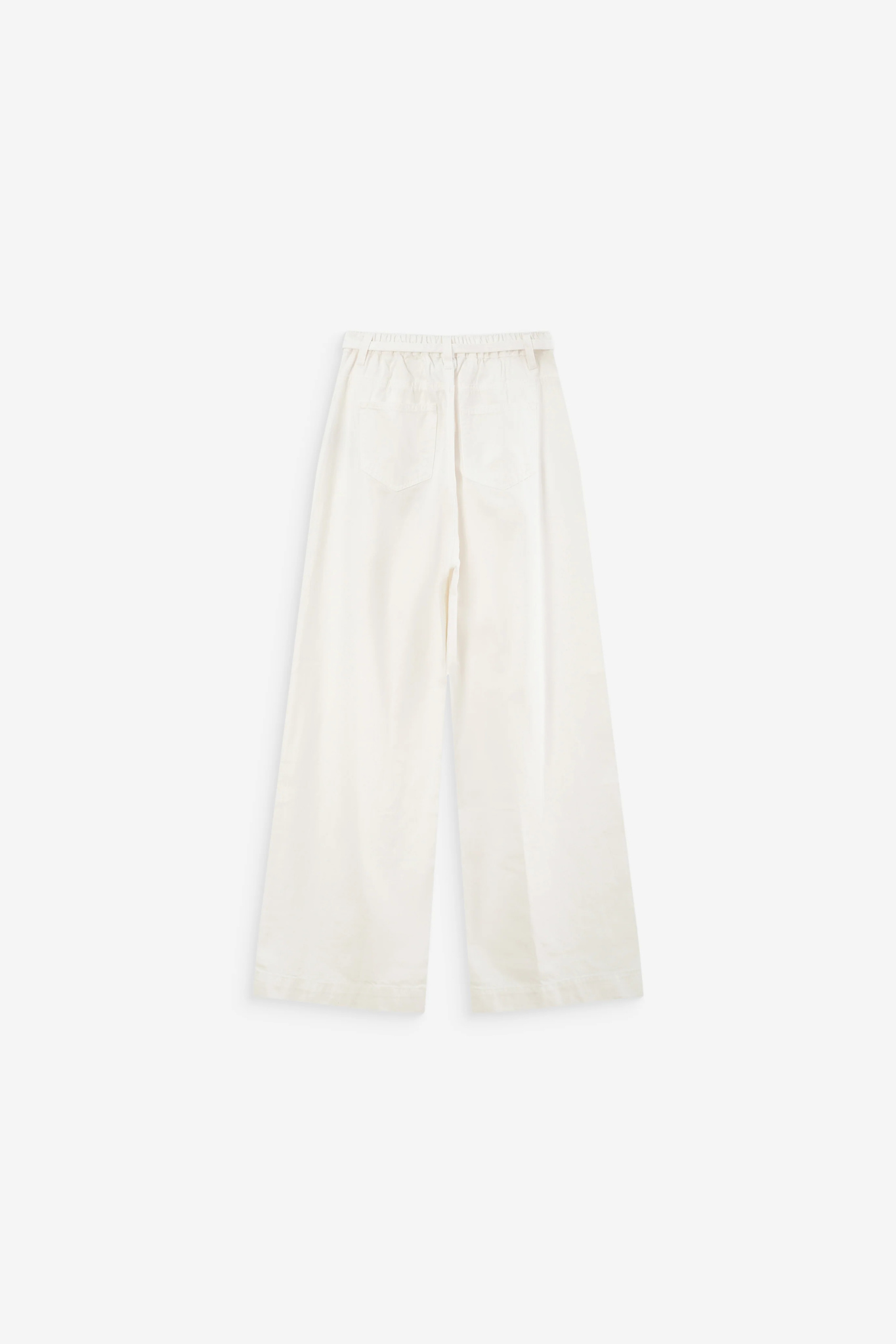 POMPON JEANS - WHITE
