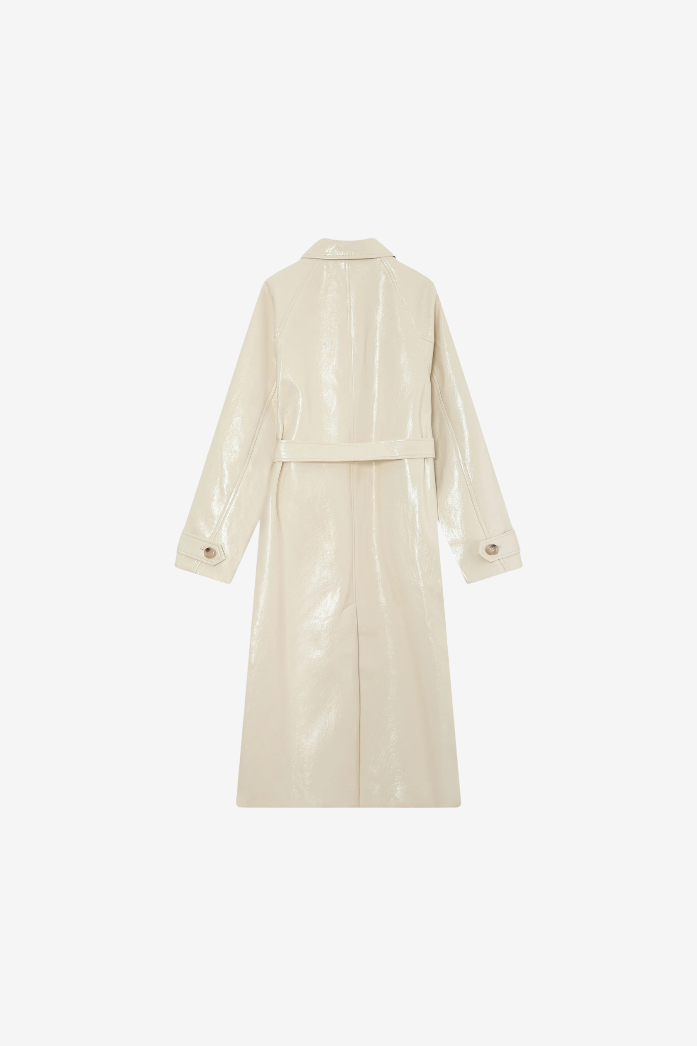 VELOURS COAT - VANILLE
