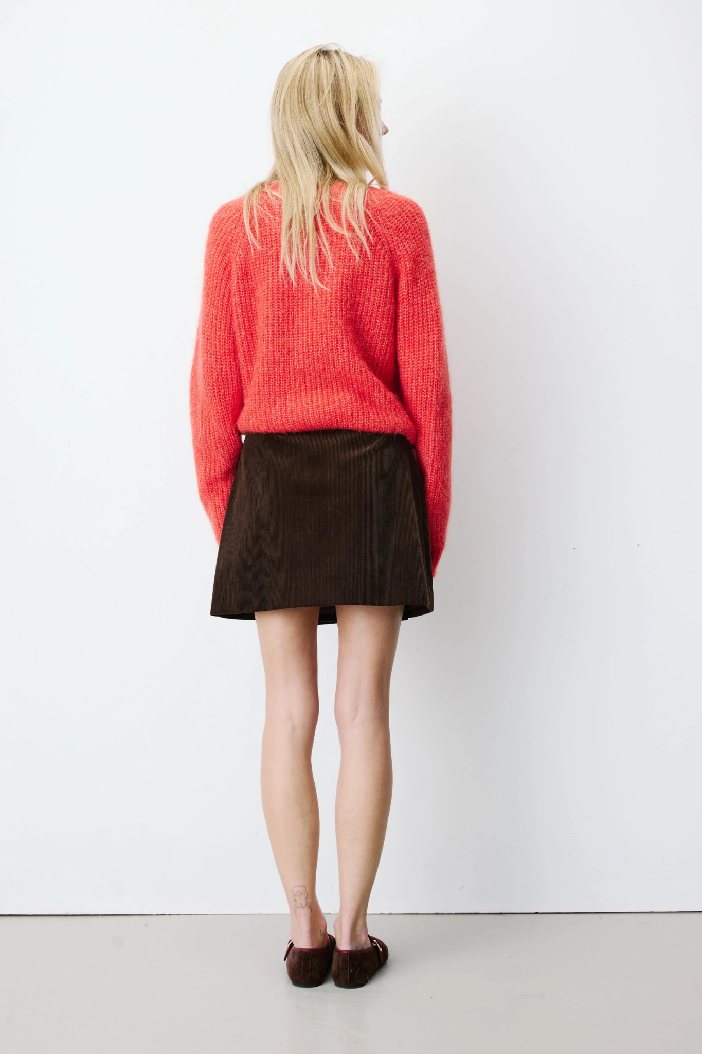 ADELE SKIRT - CHOCOLAT
